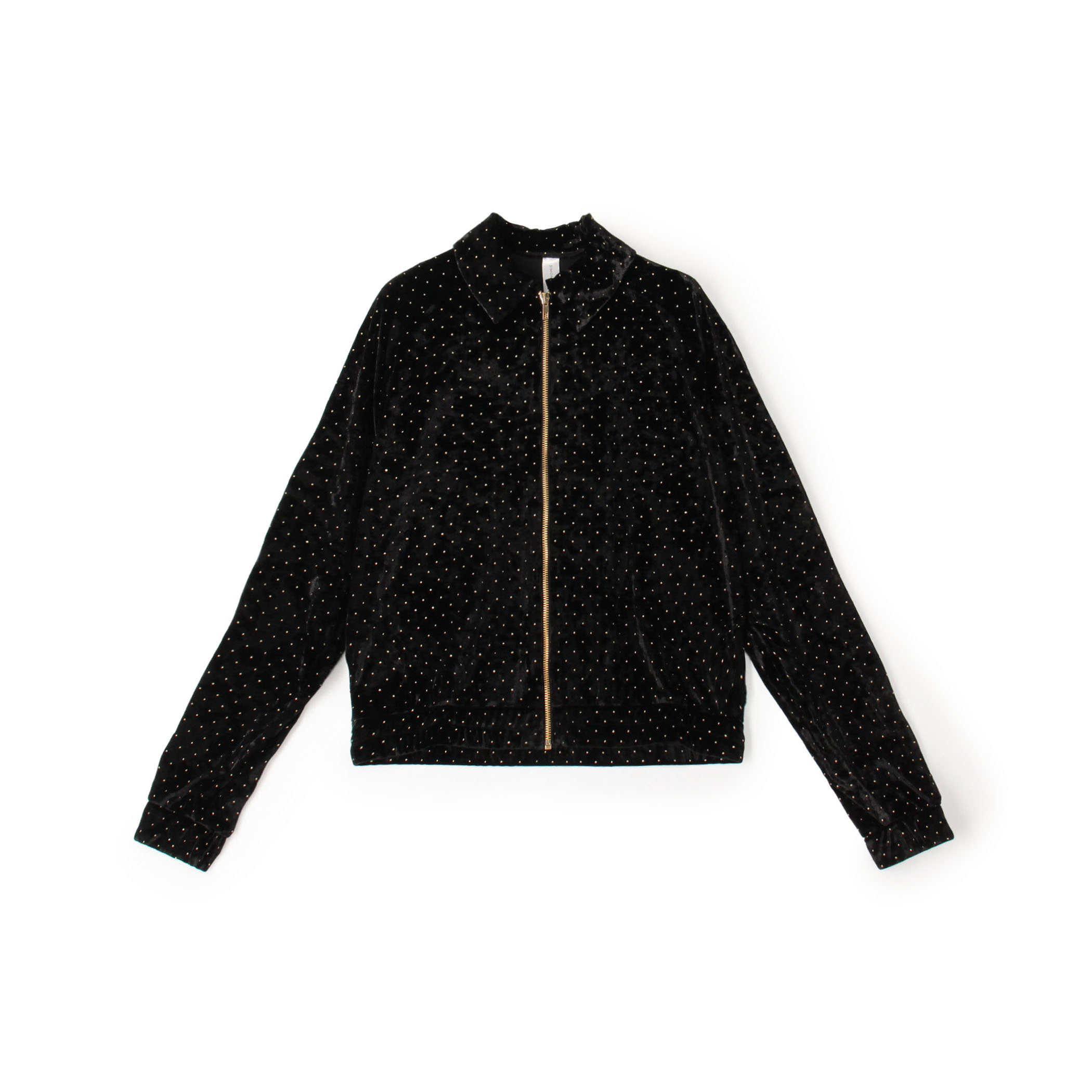 SIMONE WILD STUD VELVET BLOUSON ベルベットブルゾン