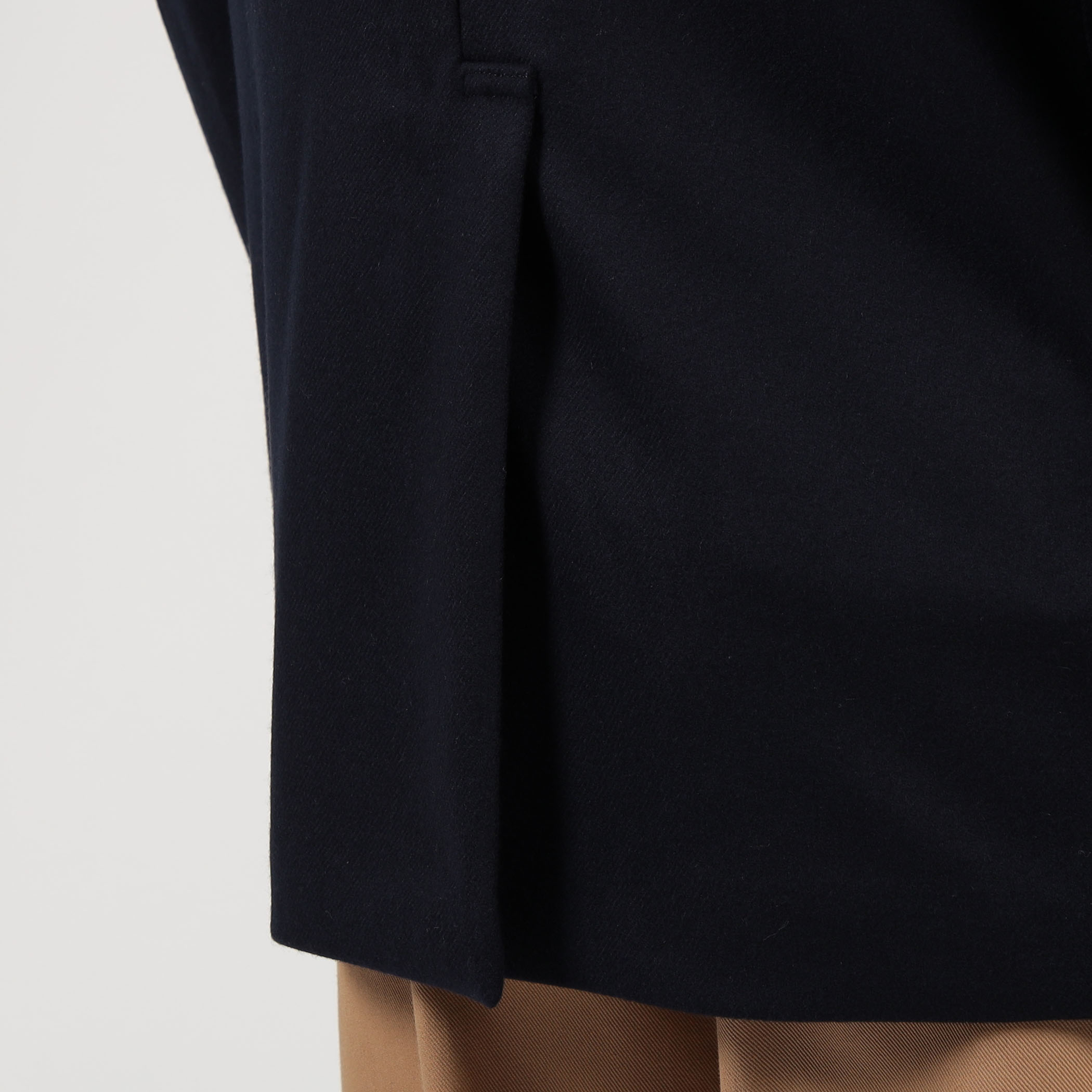 カレッジフランネルウール シングルブレステッド メタル釦 3B