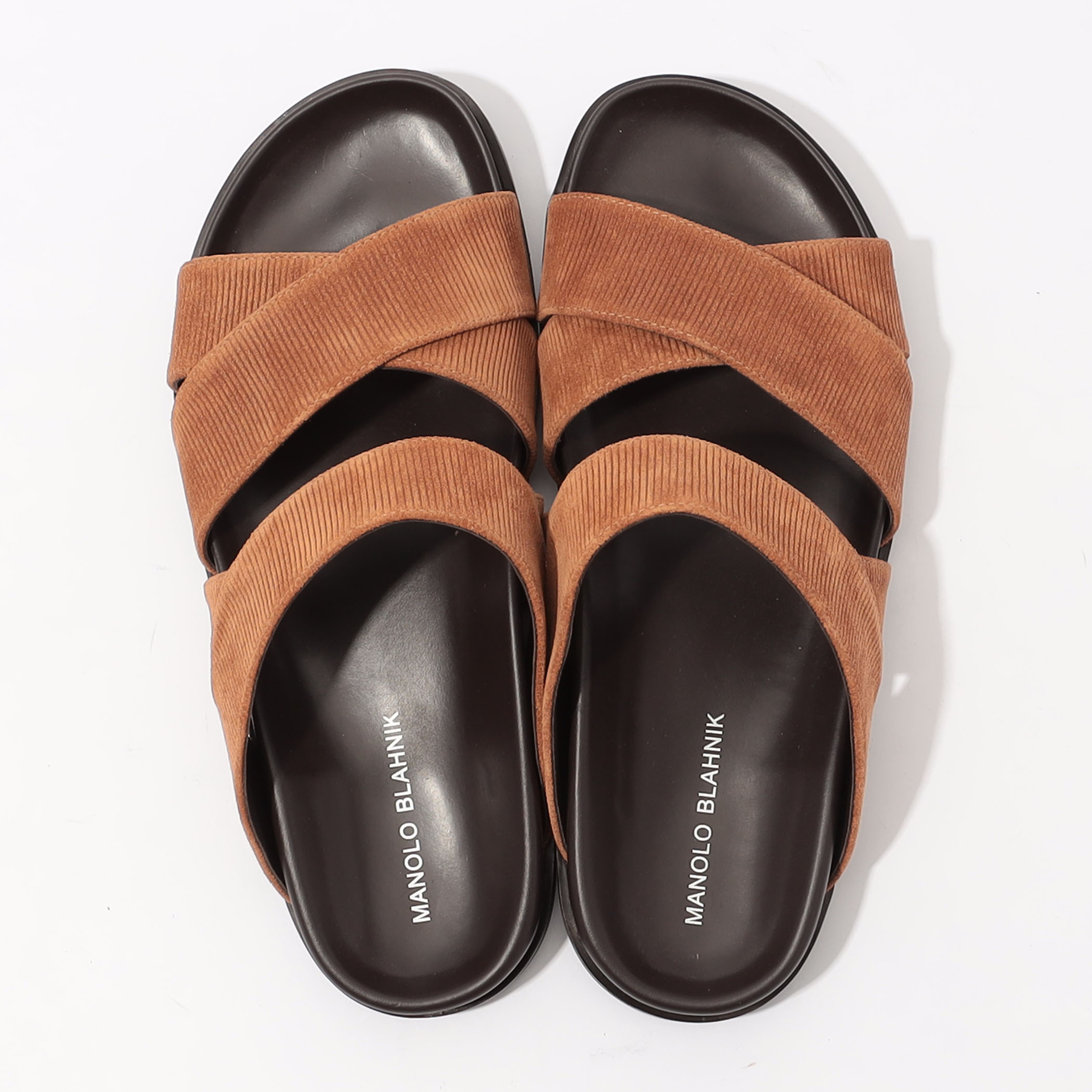 【Manolo Blahnik】スエード サンダル Titubanew 50《国内発送》 MANOLO BLAHNIK Titubanew 50 buckled suede sandals | NET-A-PORTER