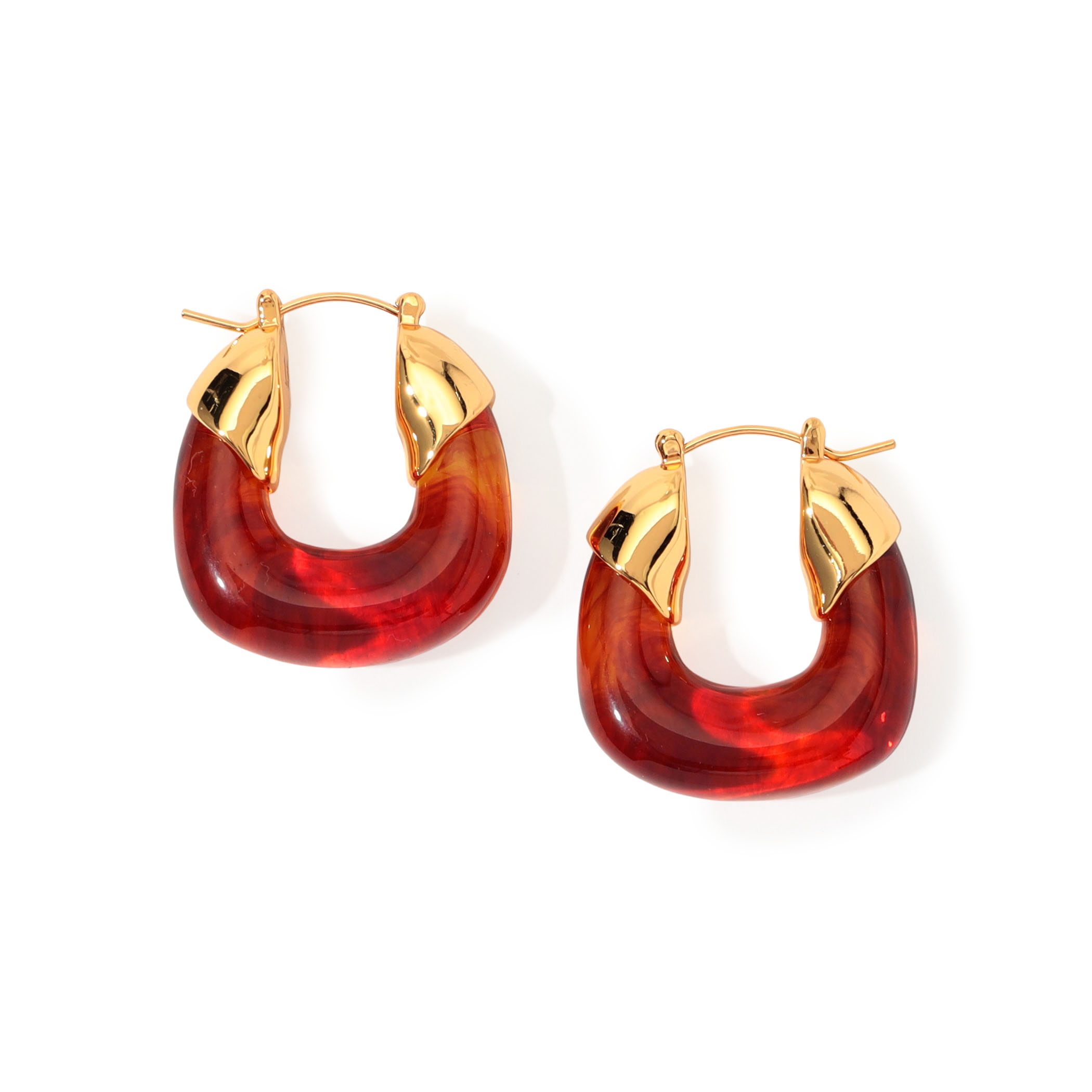 Lizzie Fortunato MINI ORGANIC HOOPS ピアス