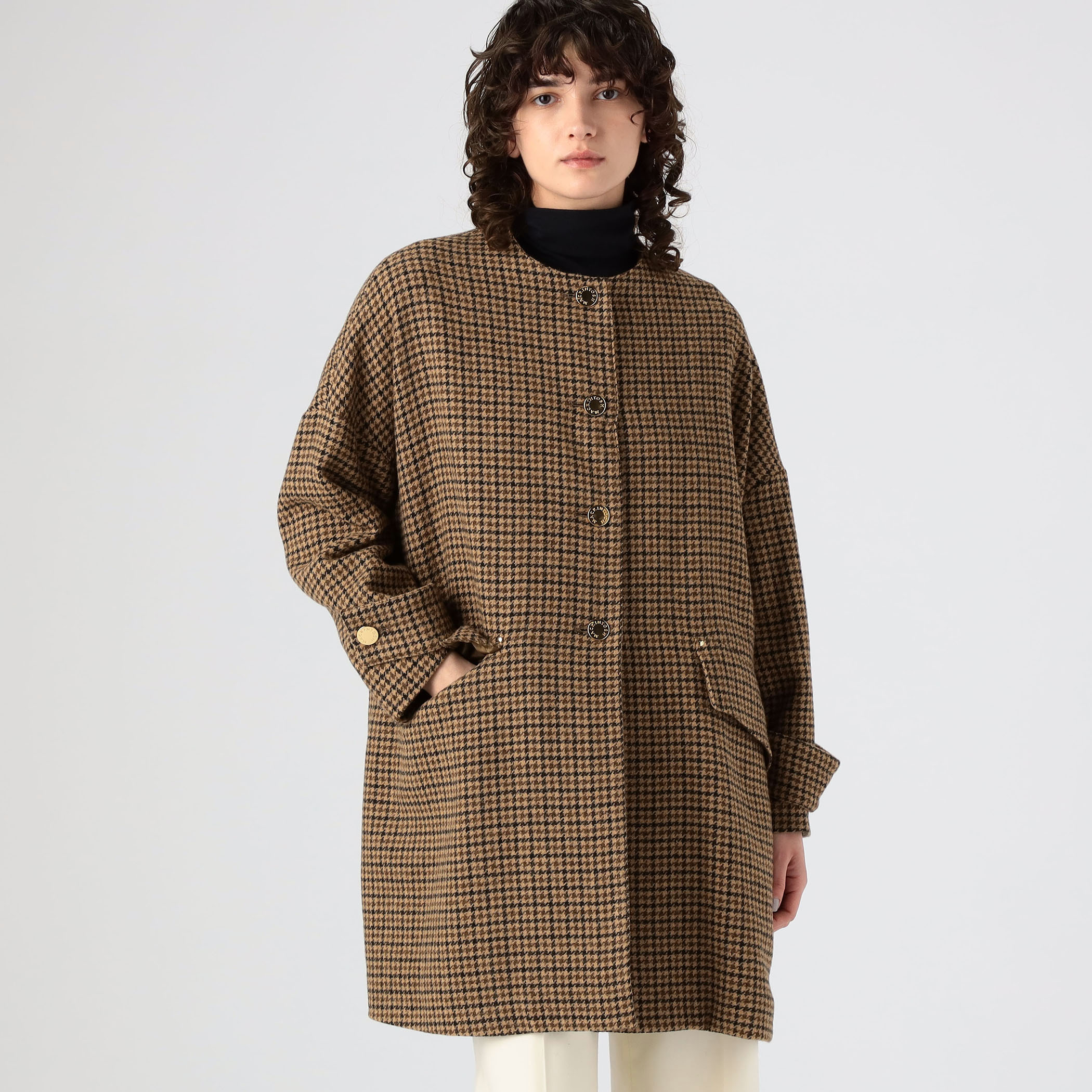 MACKINTOSH NEW HUMBIE ノーカラーコート|トゥモローランド MACKINTOSH NEW HUMBIE ノーカラーコート|トゥモローランド