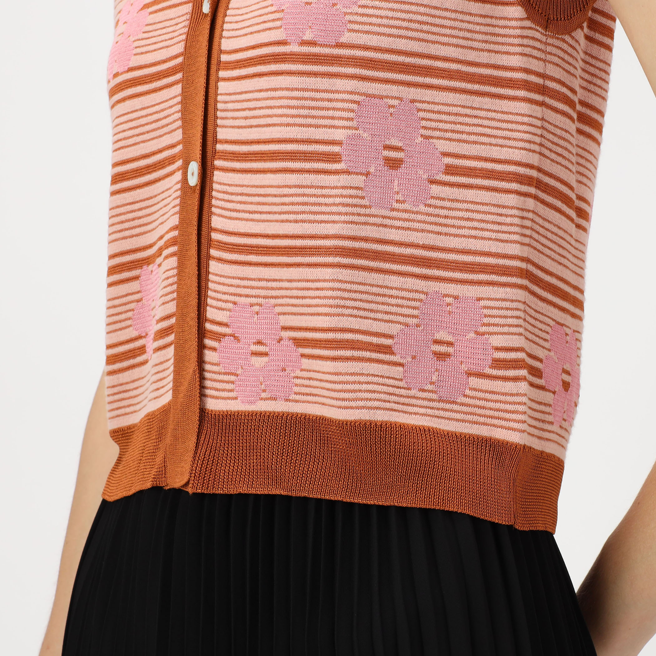 MARNI Striped Flowers ベスト｜トゥモローランド 公式通販