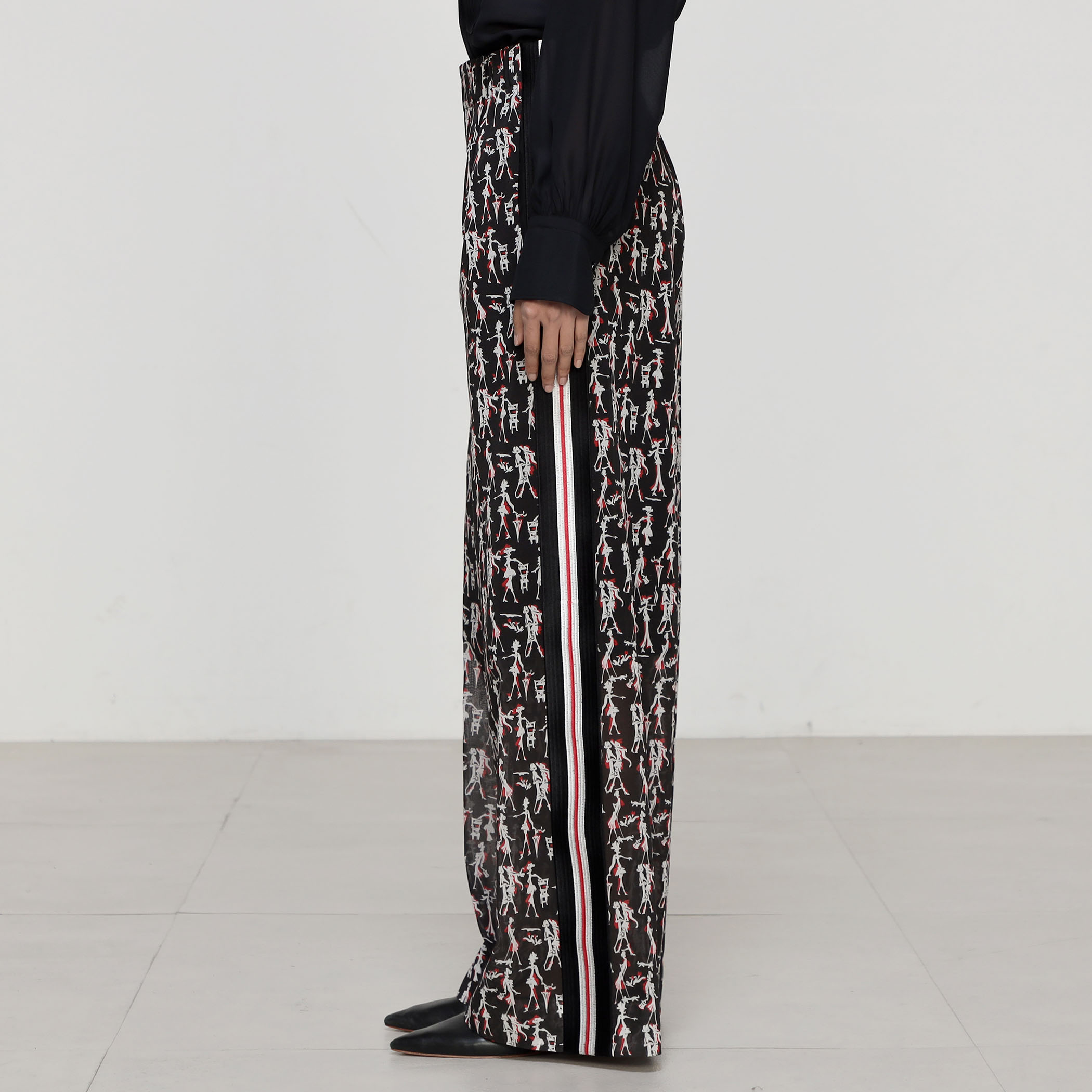 コットン CUTE GIRL プリントパンツ｜トゥモローランド 公式通販