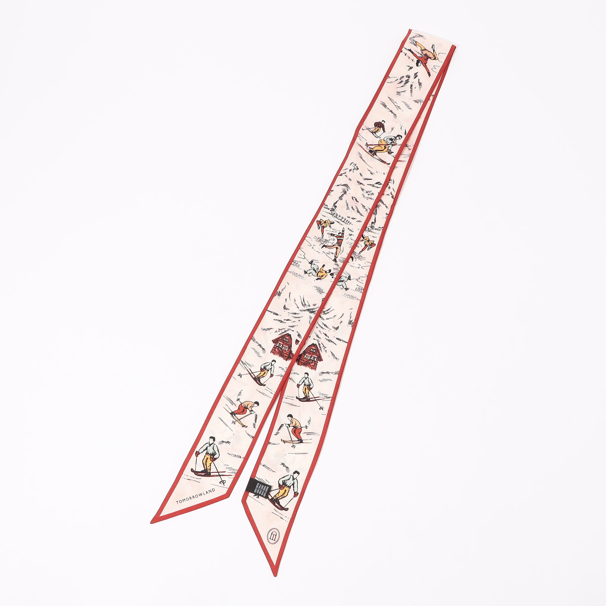 ATELIER TOMORROW WINTER SPORTS BANDEAU シルクスカーフ