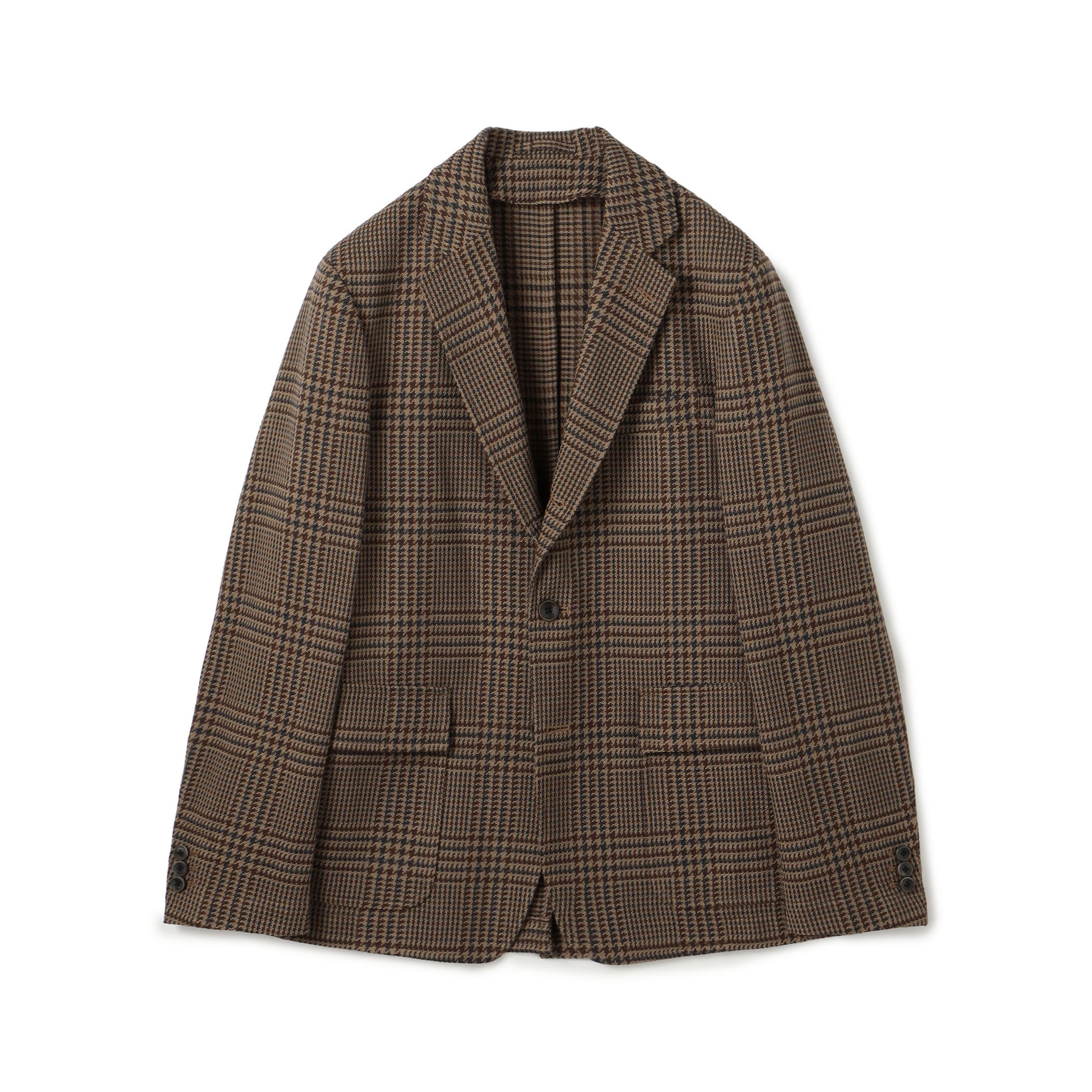 ウールコットン シングルブレステッド3Bジャケット SONDRIO