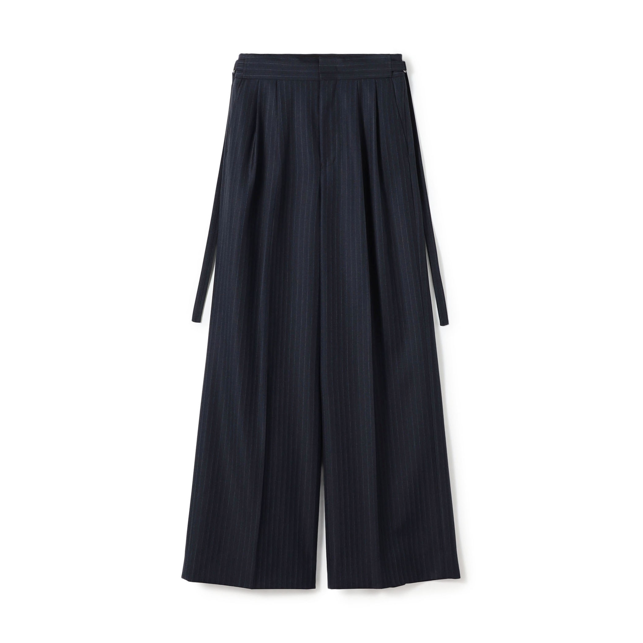 CANONICOウーステッドウール 2タックワイドパンツ