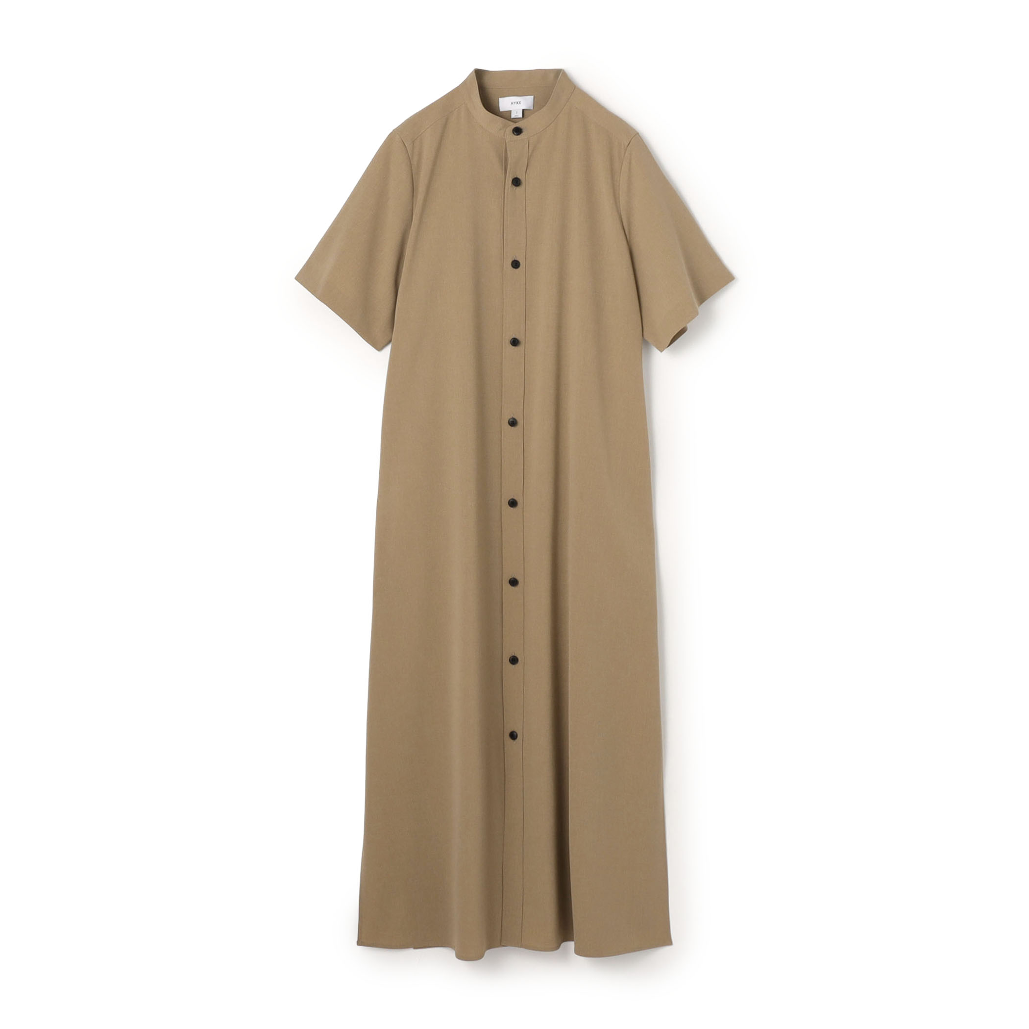 HYKE MAXI SHIRT DRESS