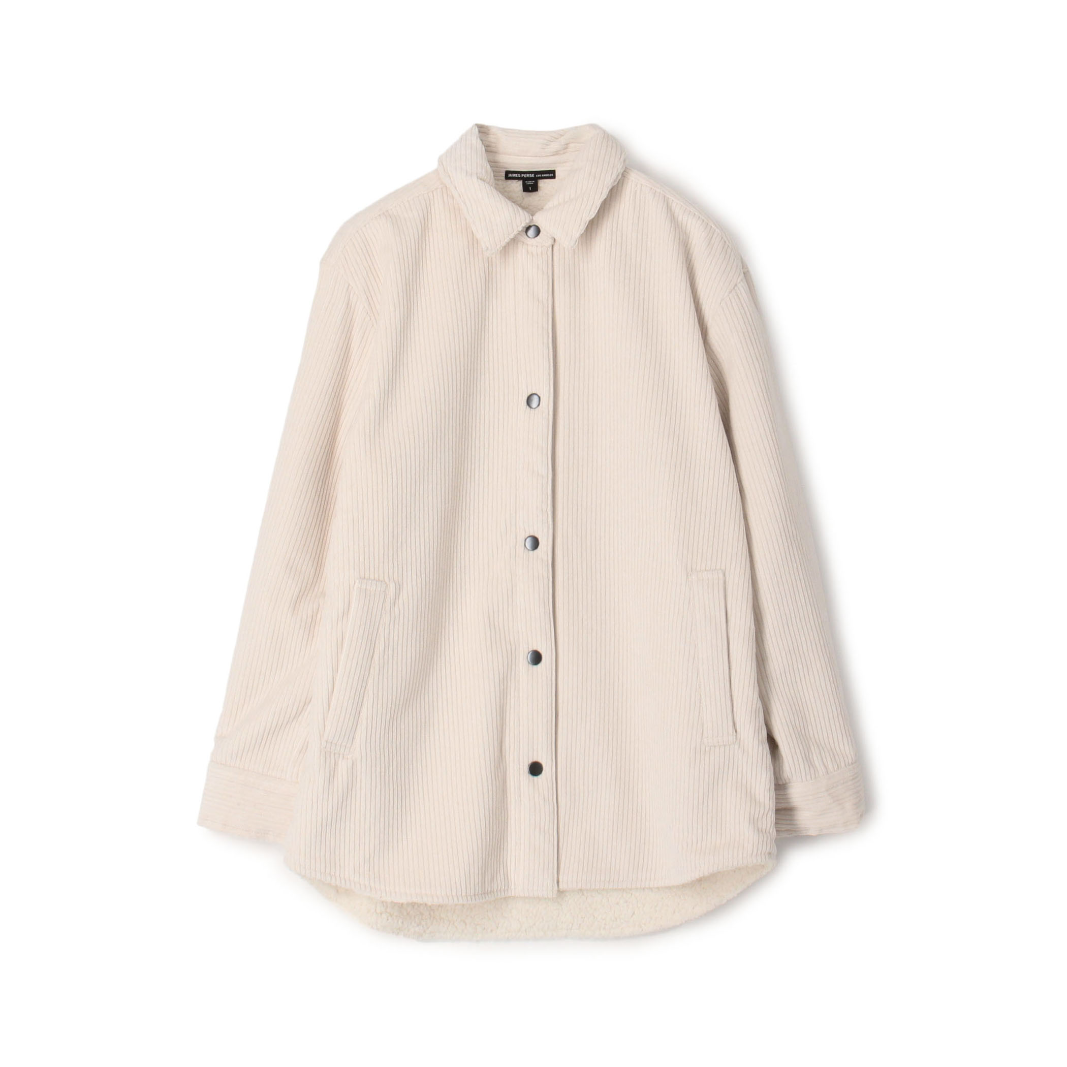 コットンカシミヤコーデュロイ シャツジャケット WJWC2567