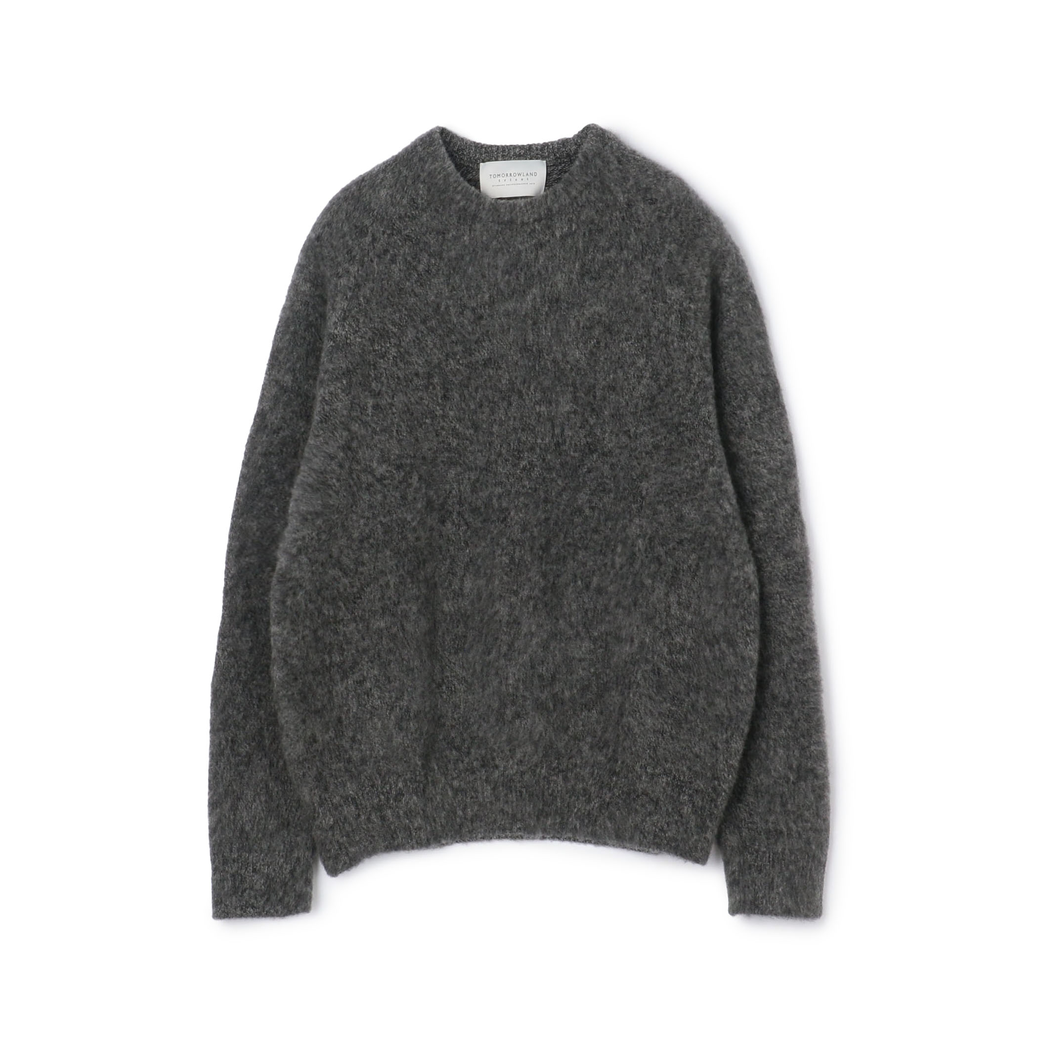TOMORROWLAND Tricot ウールシャギー クルーネックプルオーバー