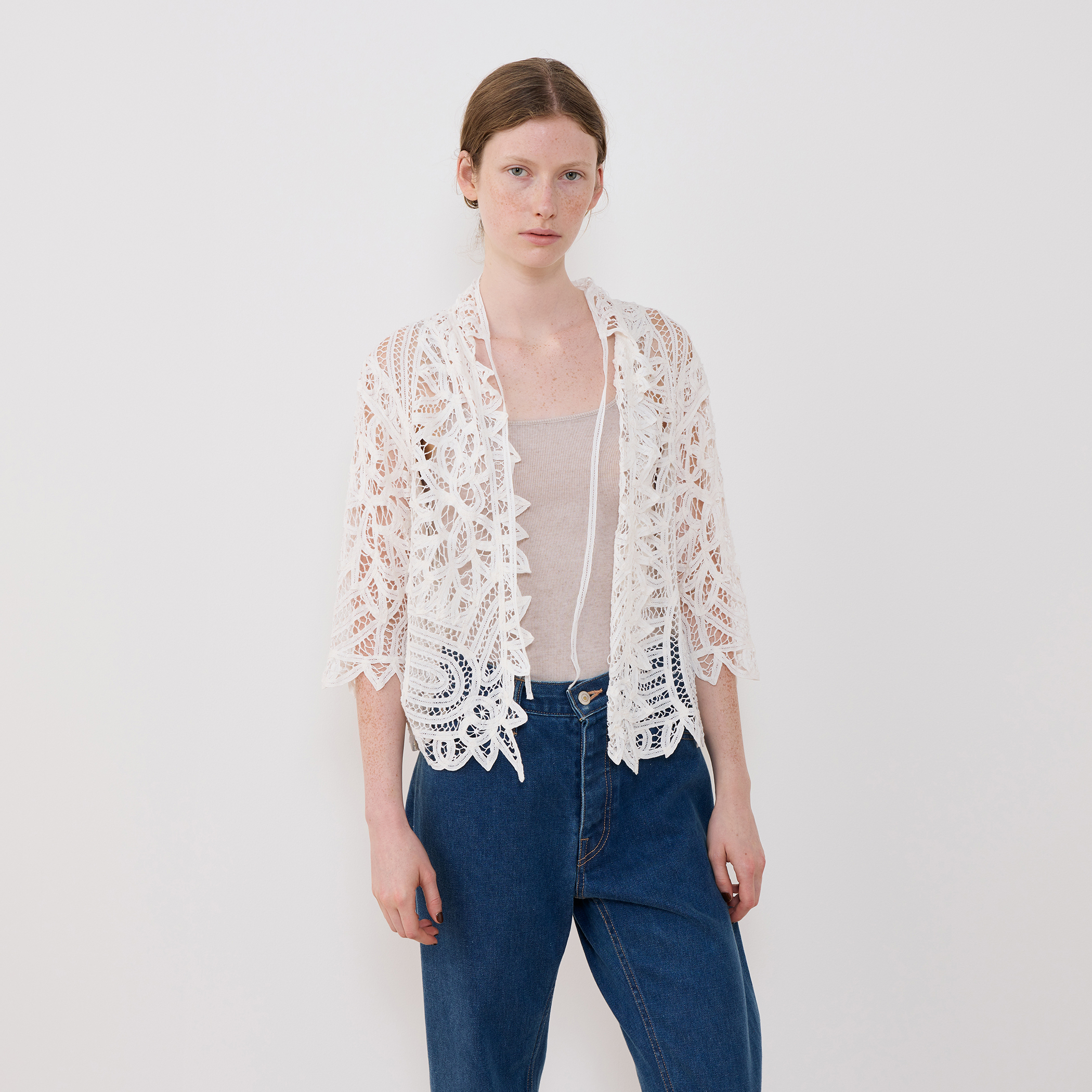 バテンレース シャツジャケット｜トゥモローランド 公式通販