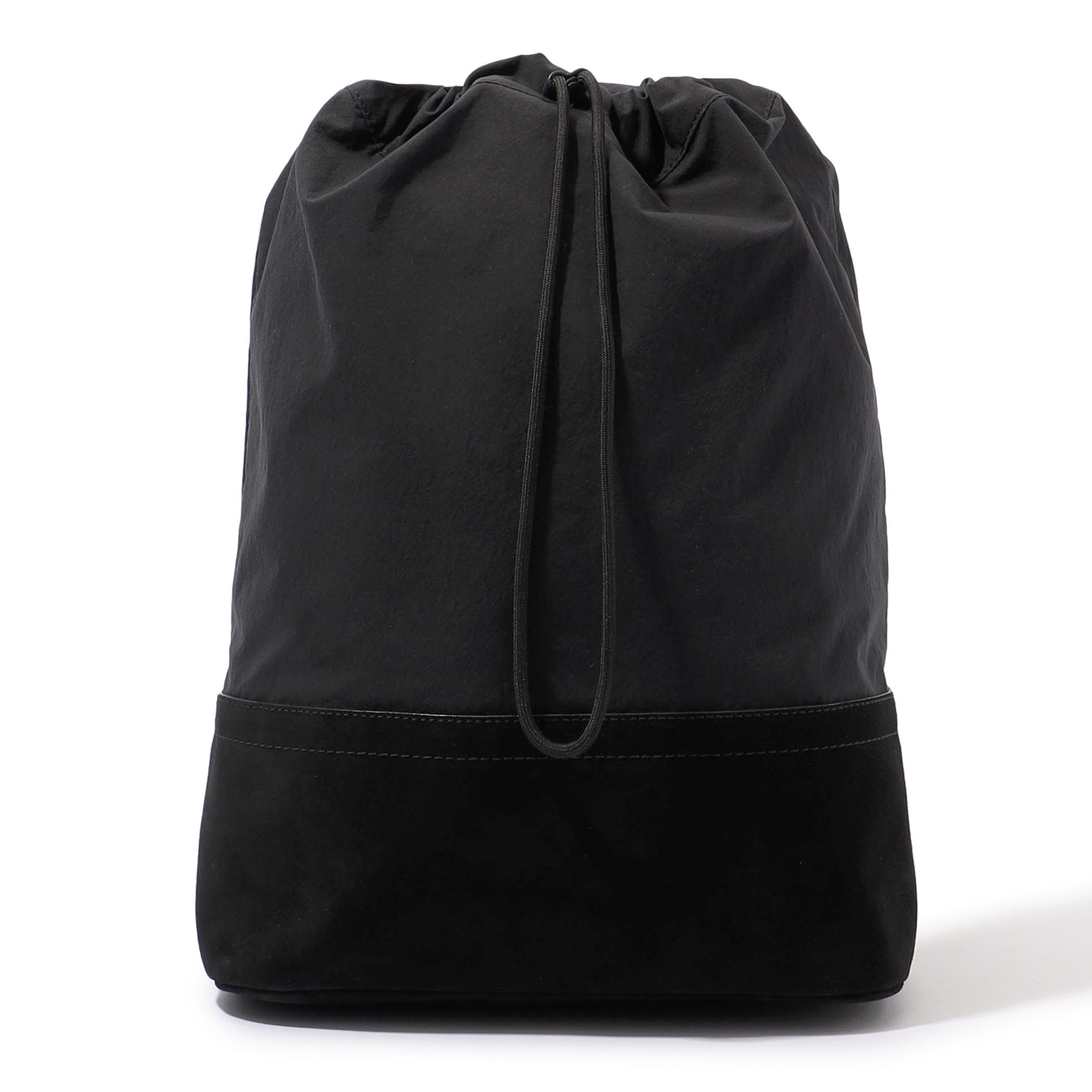JAMES PERSEスエードコンビ ドローストリングバックパック 11万円 スエードコンビ ドローストリングバックパック ACMN0584