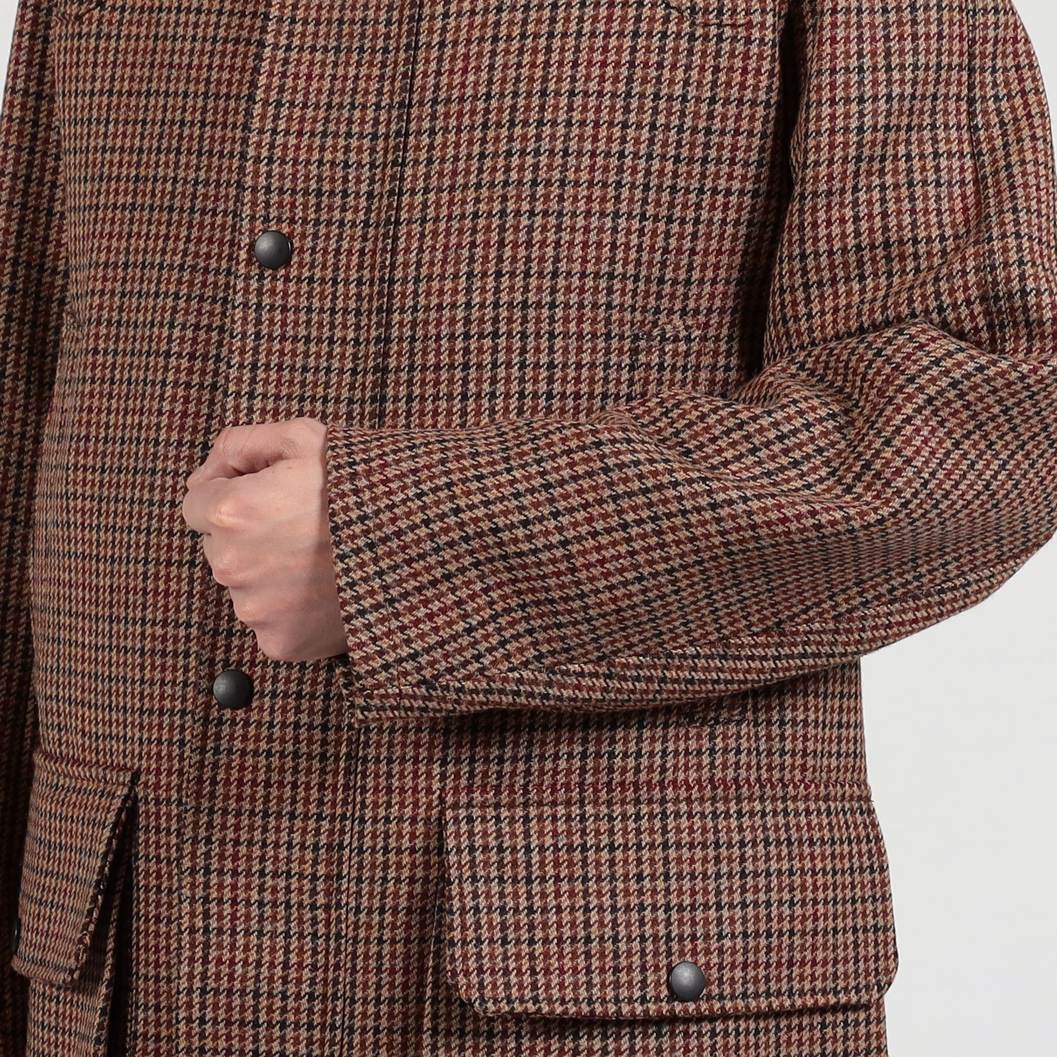 新品 タグ付き クリサリス CHRYSALIS グレー ウールコート XL