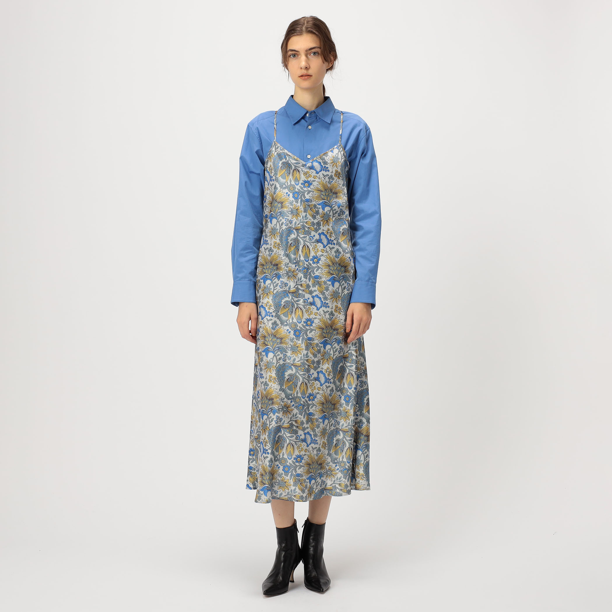 アセテートプリント キャミソールワンピース｜トゥモローランド 公式通販