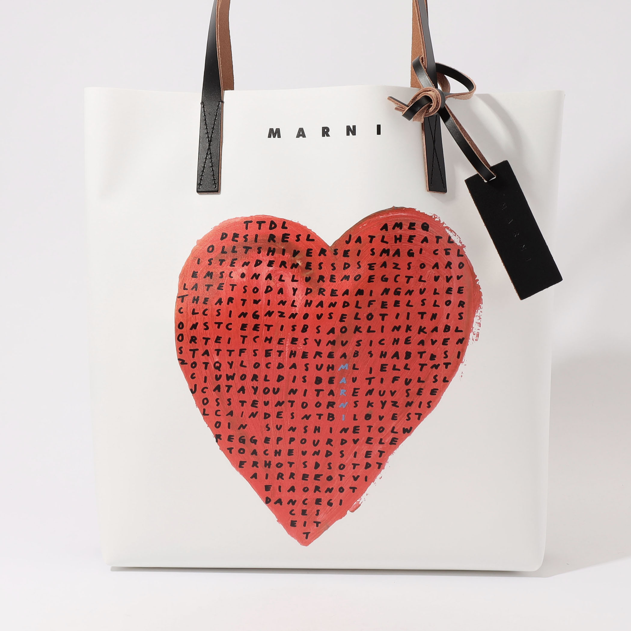 MARNI SHOPPING N/S SHOPPER BAG トートバッグ-