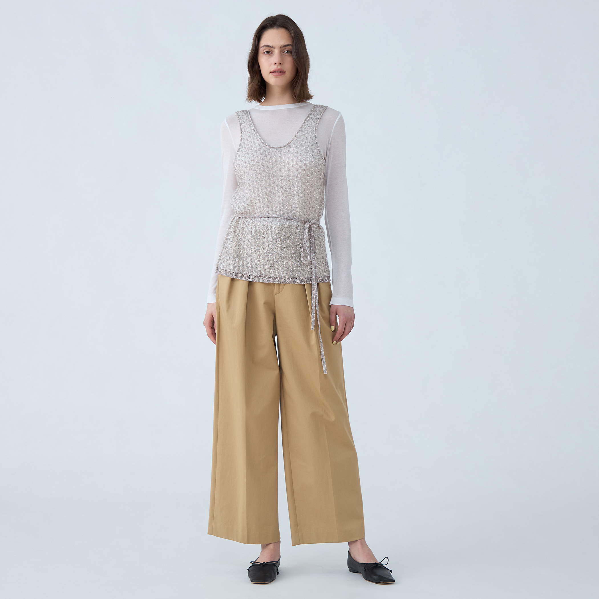 【MACPHEE】ルレックスモヘヤ タンクトップ ルレックスモヘヤ タンクトップ｜トゥモローランド 公式通販