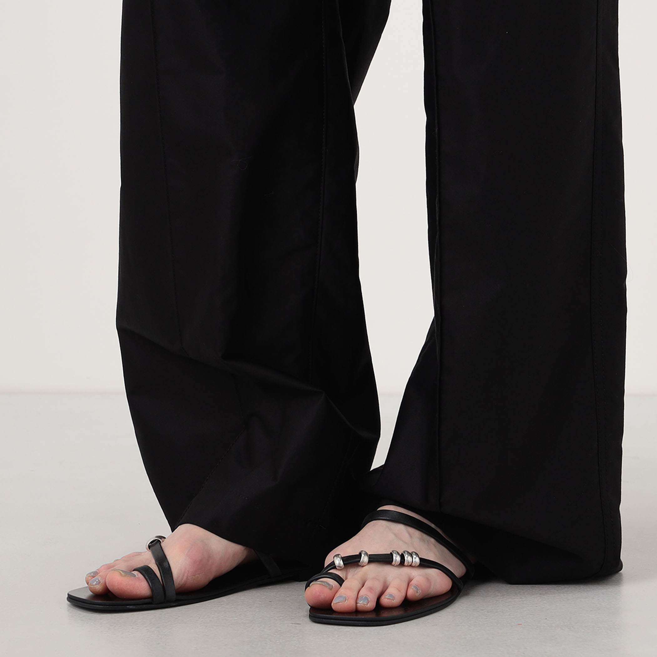 Mame Kurogouchi Cotton High Waisted Cargo Trousers コットン ワイド