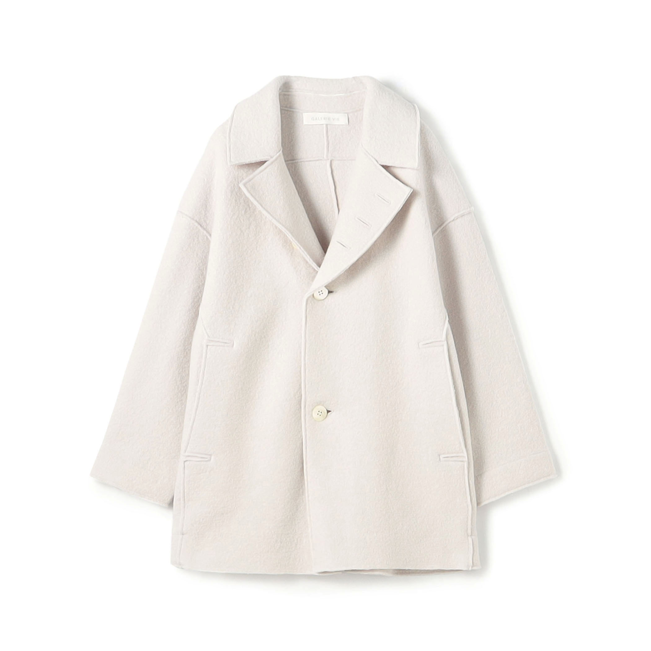 ボイルドウール Pコート