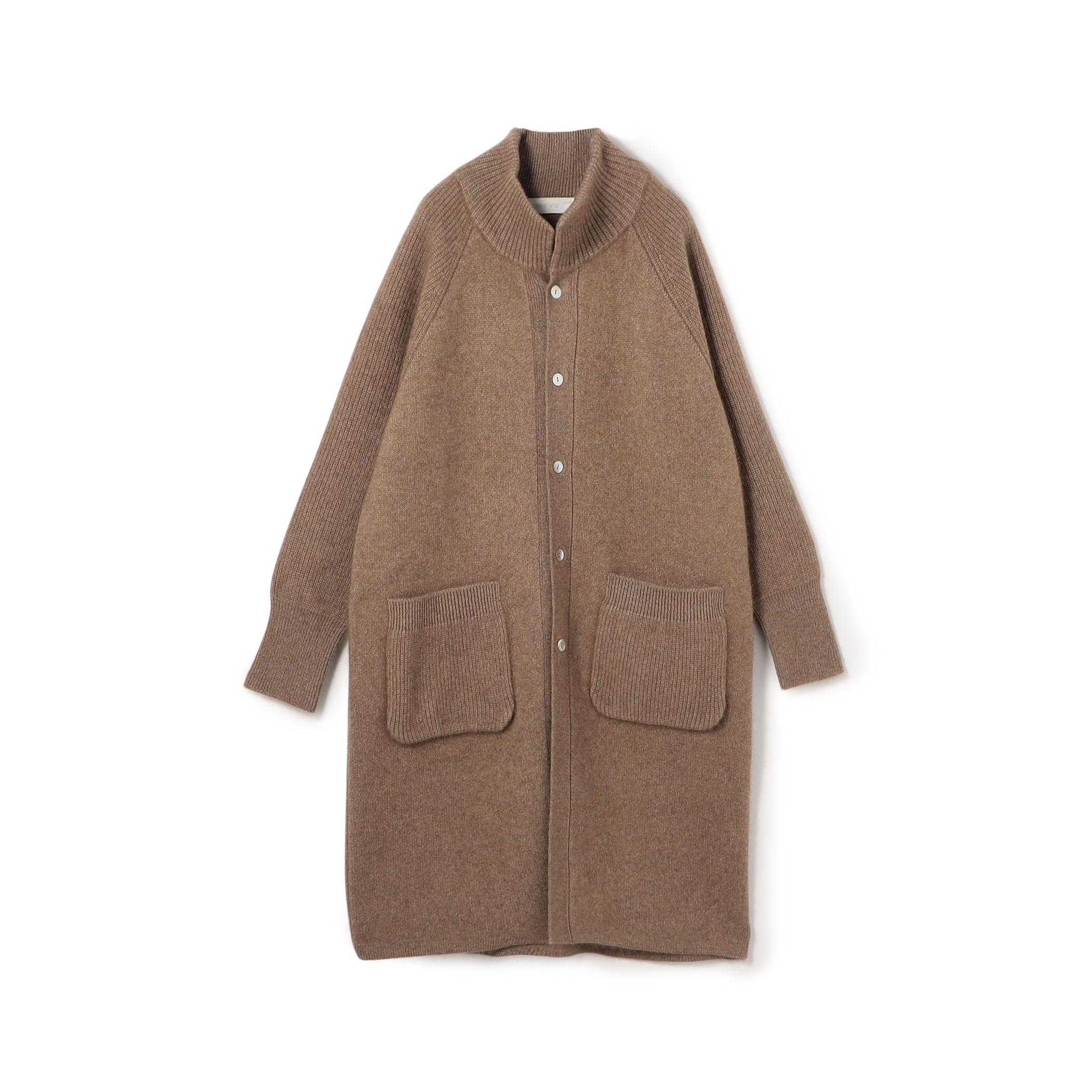 モンゴルカシミヤ スタンドカラーコート