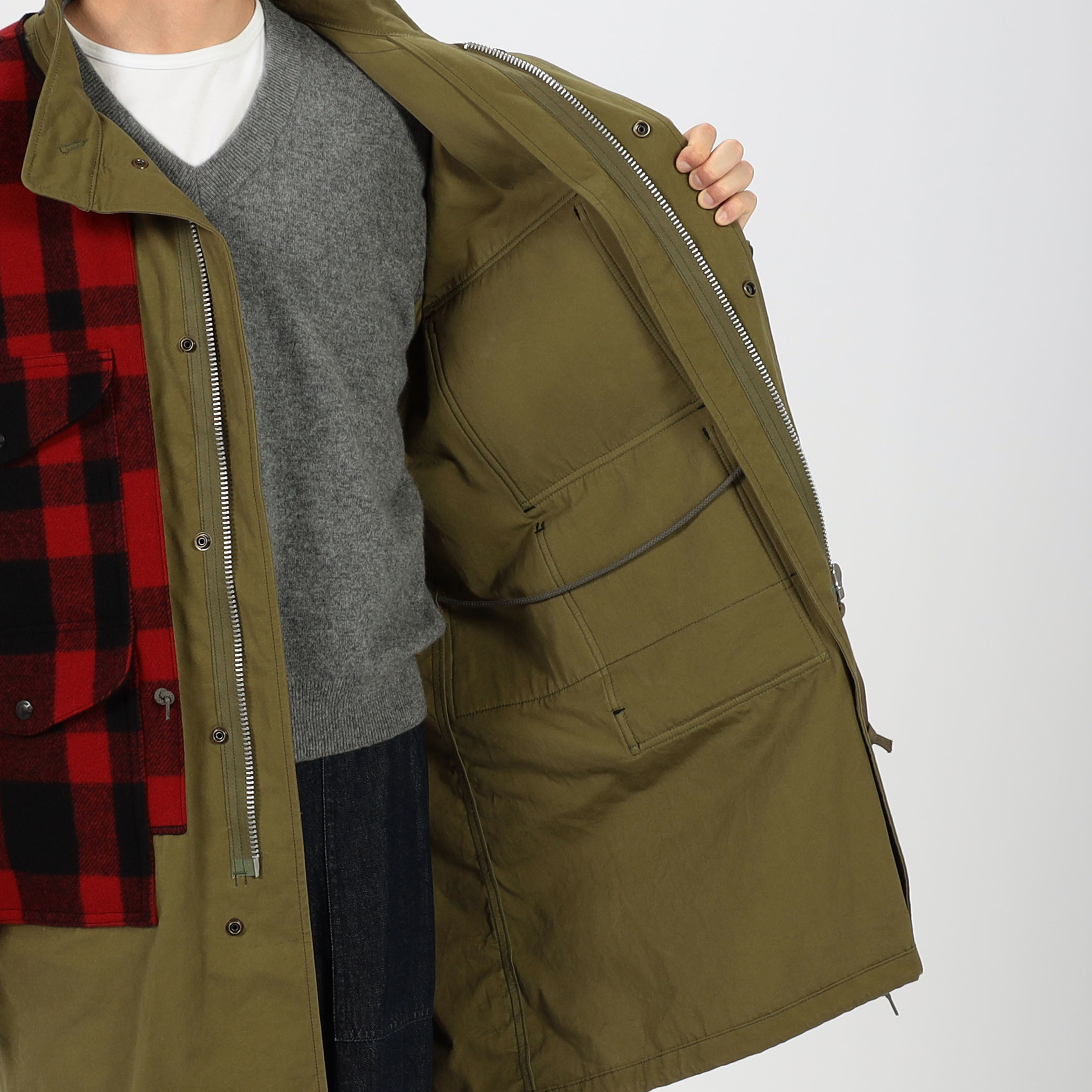 JUNYA WATANABE MAN × FILSON パッチワークコート｜トゥモローランド