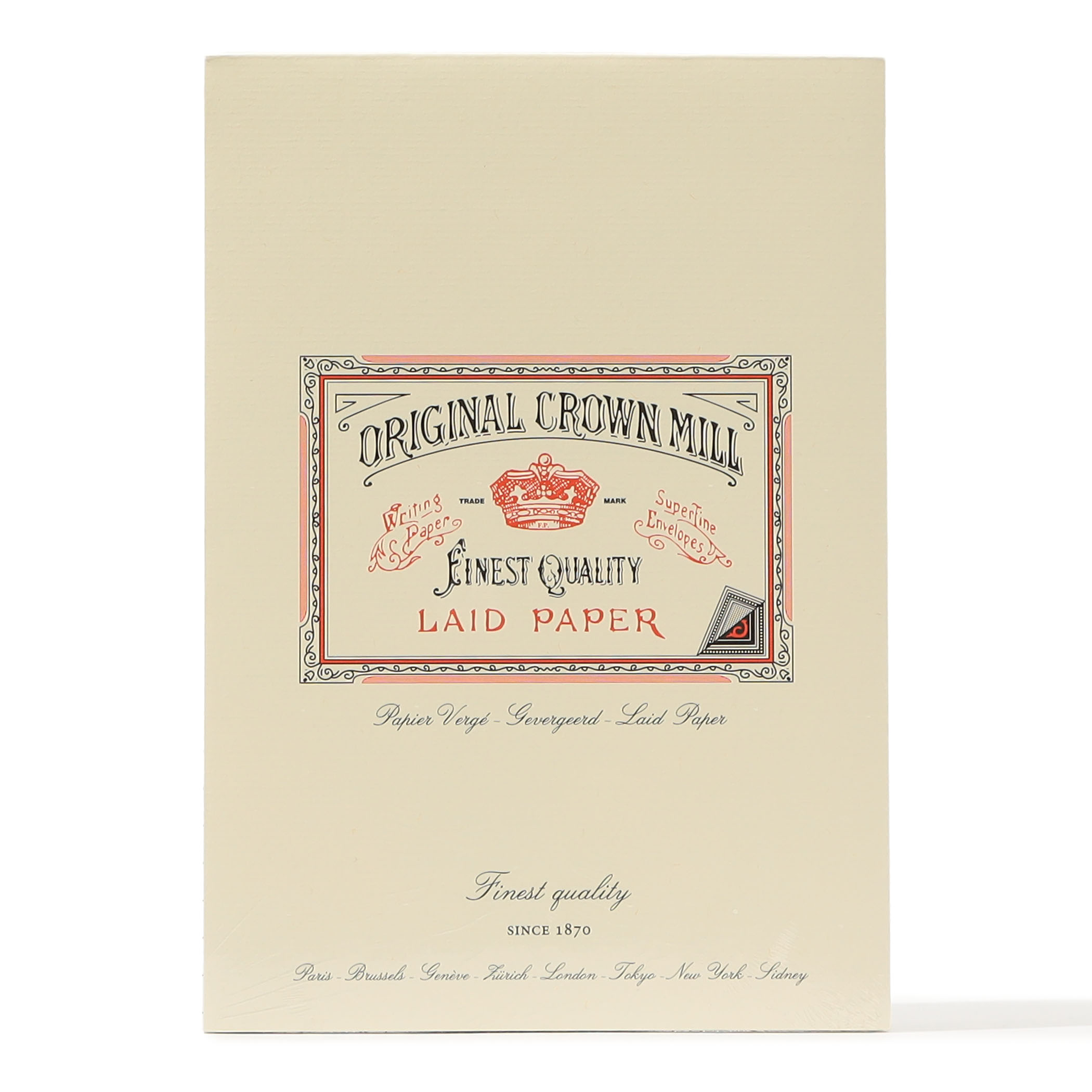 ORIGINAL CROWN MILL LAID PAPER A5ライティングペーパー