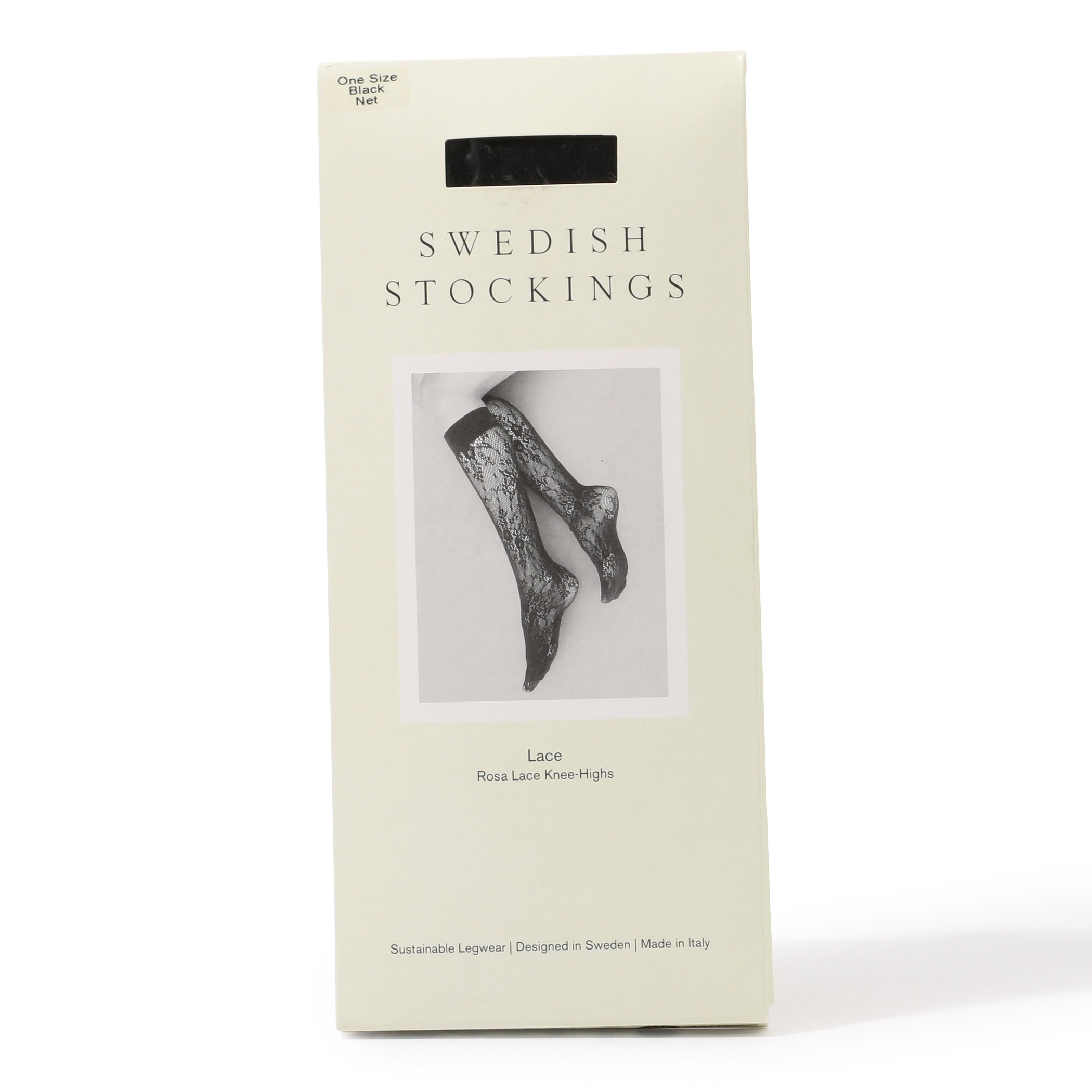 SWEDISH STOCKINGS ROSA ニーハイ レースソックス