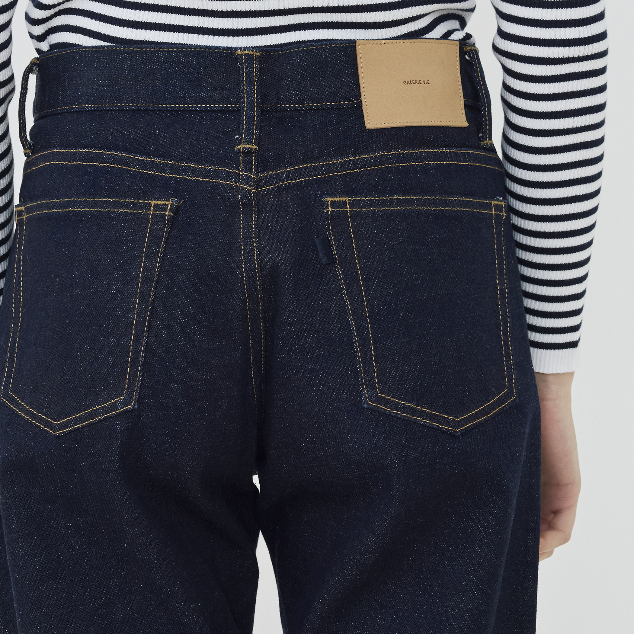 リユースシーアイランドコットン デニムストレートパンツ