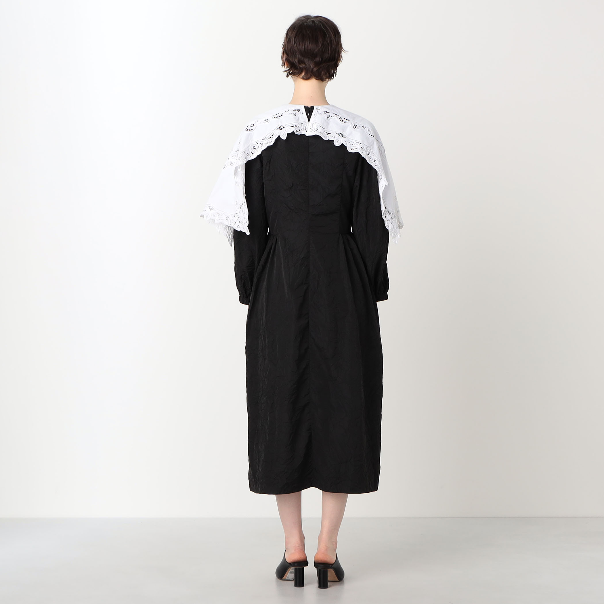 RENATA BRENHA TABLE RUNNER DRESS レースクロス コンビドレス