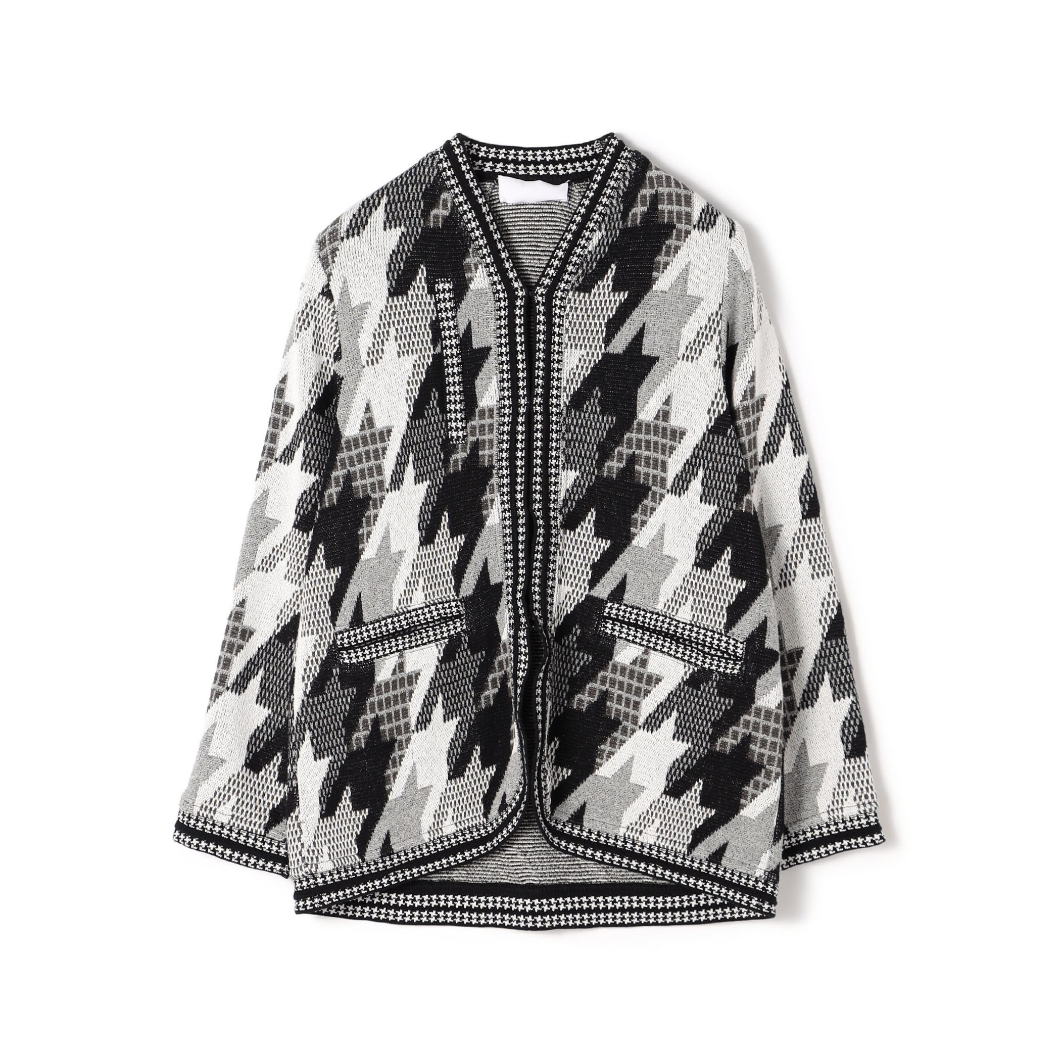 Mame Kurogouchi Houndstooth Knitted Jacket｜トゥモローランド 公式通販