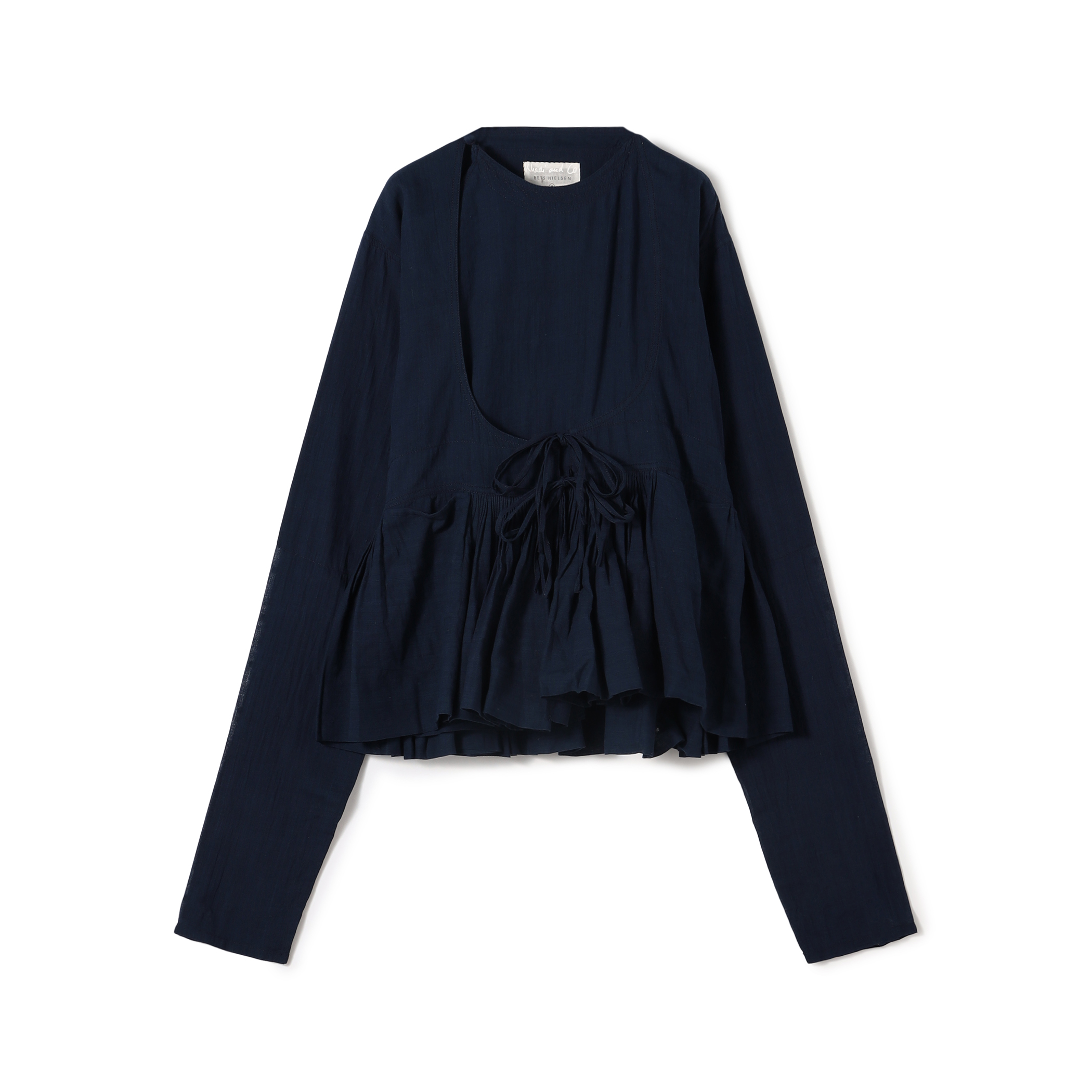 Khadi and Co NEELAM2 ギャザーブラウス