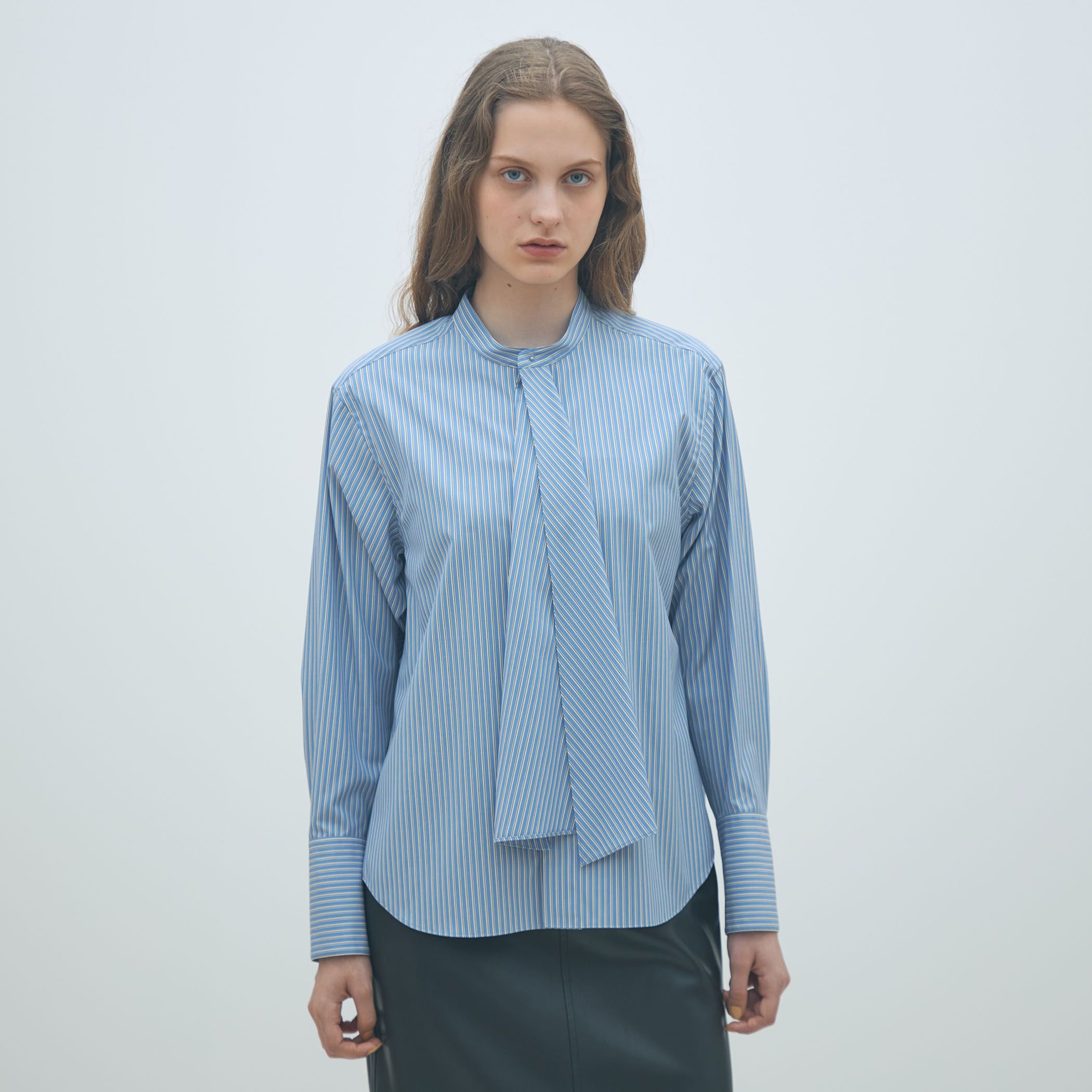 コットンブロード タイブラウス｜トゥモローランド 公式通販