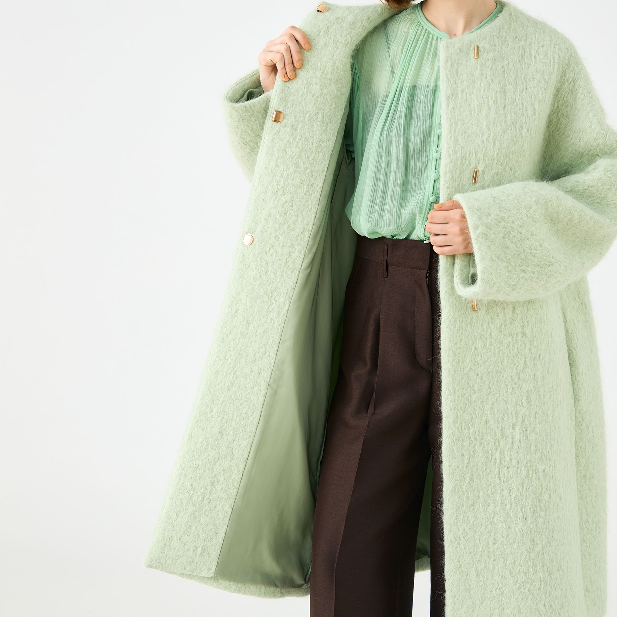 Phyllis ビルドミドルコート｜トゥモローランド 公式通販