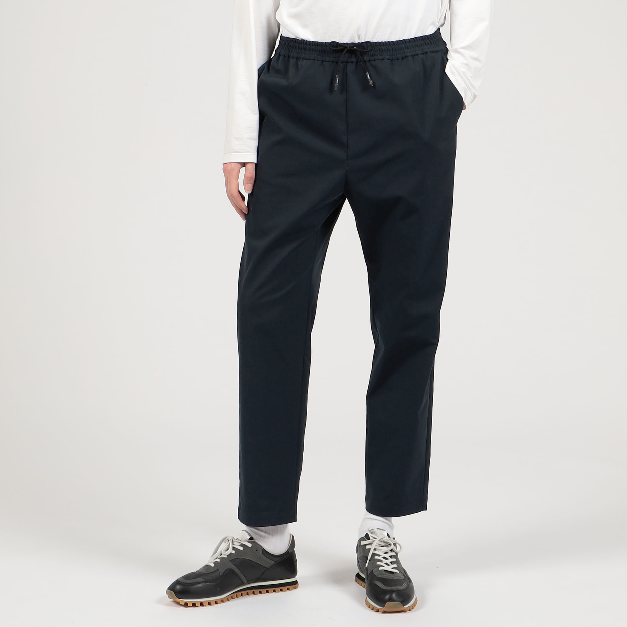 HYKE(ハイク) TASLAN TWILL TAPERED PANTS パンツ-