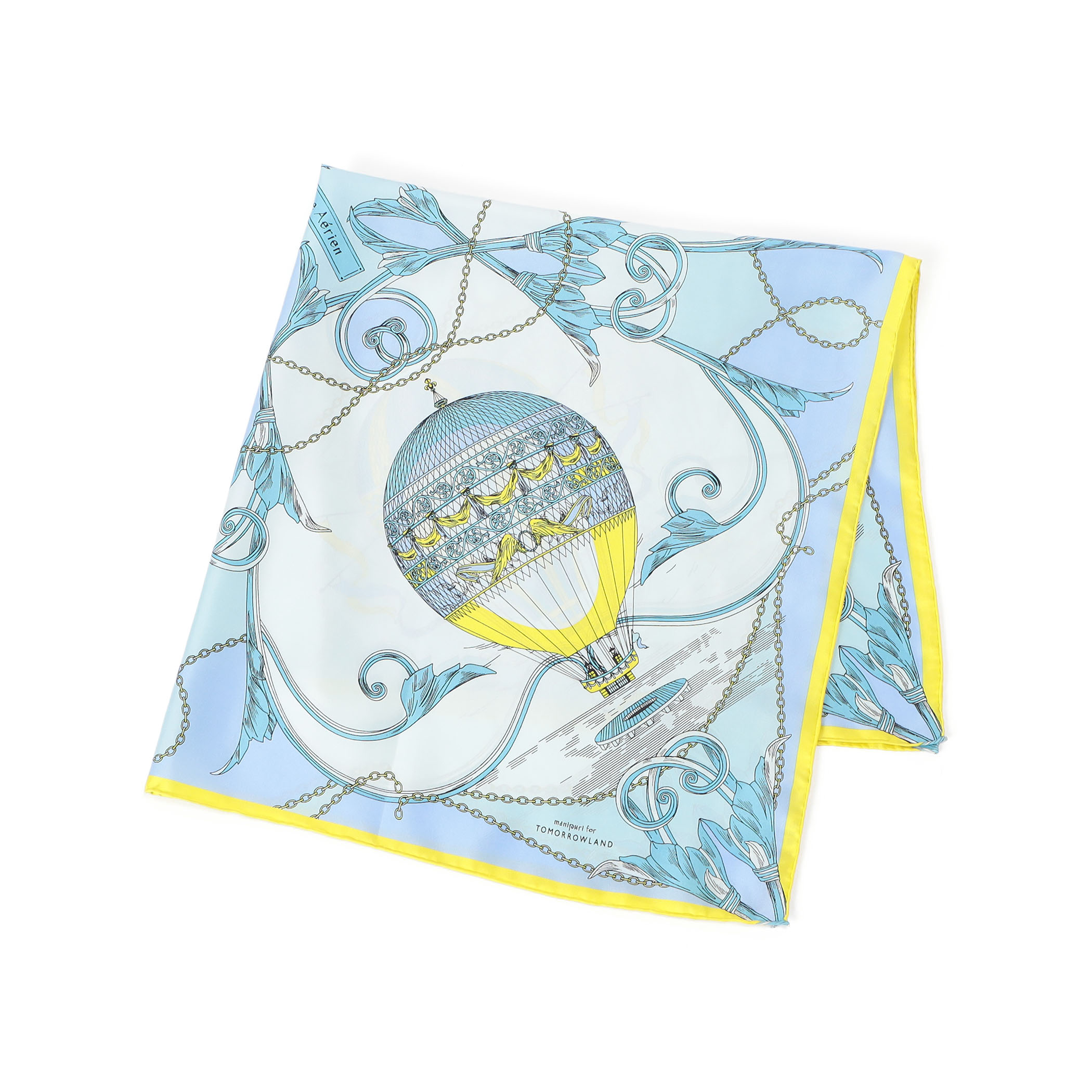 【別注】manipuri BALLOON シルクスカーフ