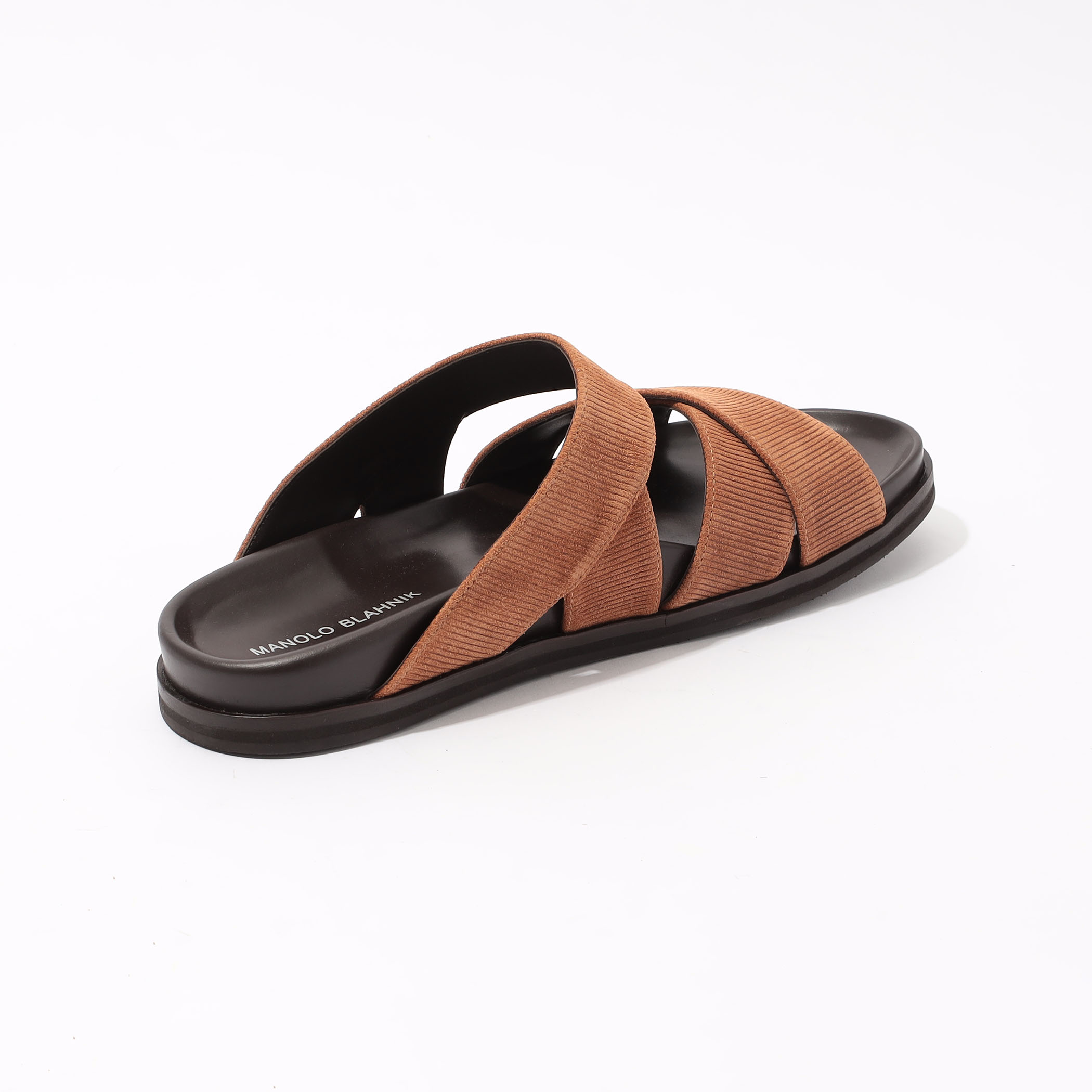 【Manolo Blahnik】シートン スエードサンダル 27.5cm Manolo Blahnik(マノロブラニク) サンダル(メンズ