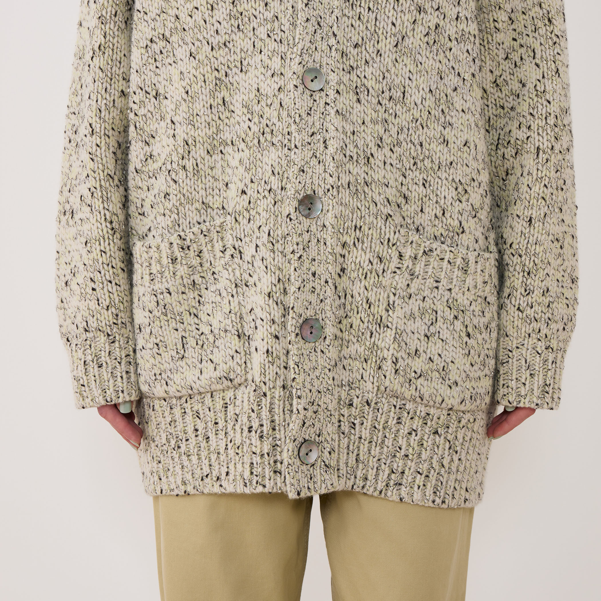 セサミメランジ Vネックカーディガン｜トゥモローランド 公式通販