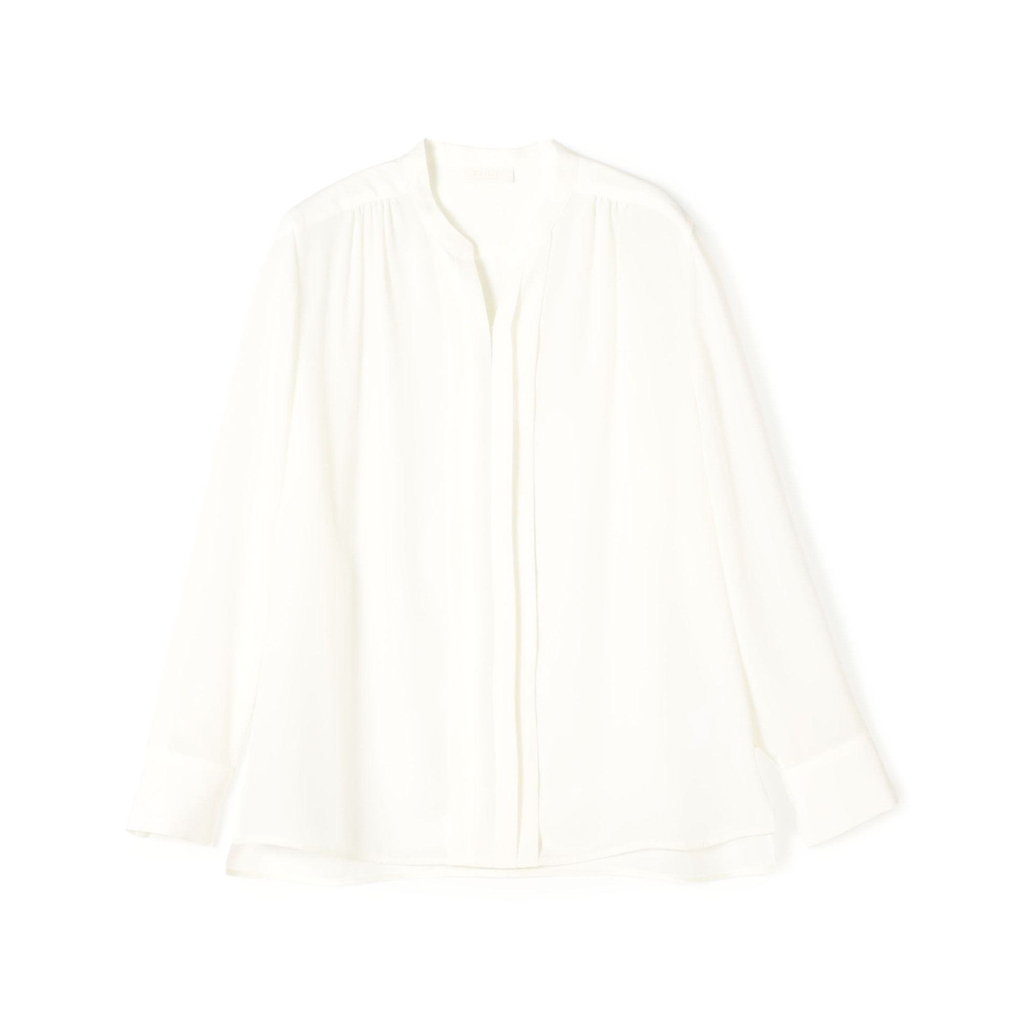 プリマベーラデシン スキッパータックブラウス