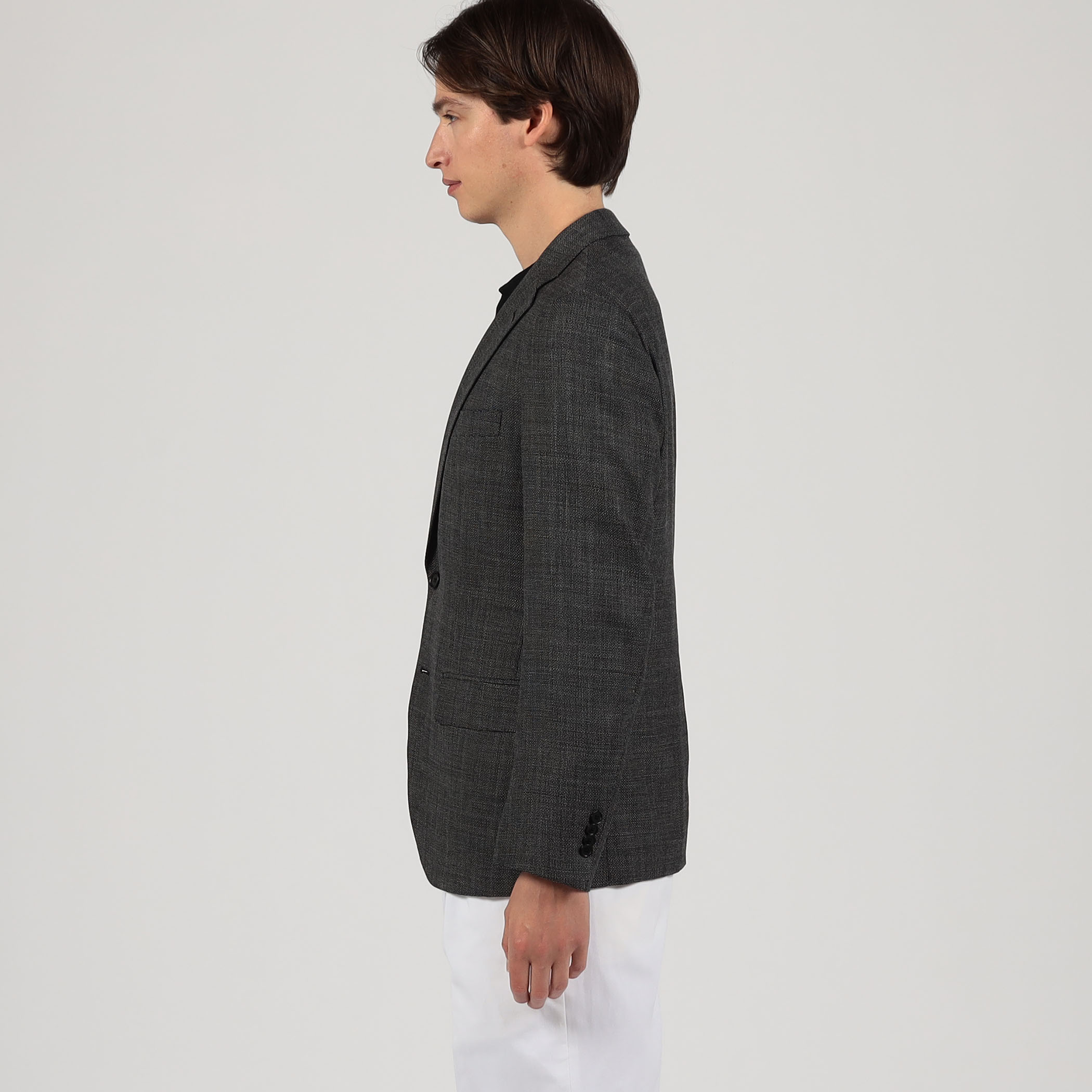 PIER ウール & コットン ジャケット ウールブレンド ジャケット [MRCA000699TUBI6S9880] | Matsuya Ginza
