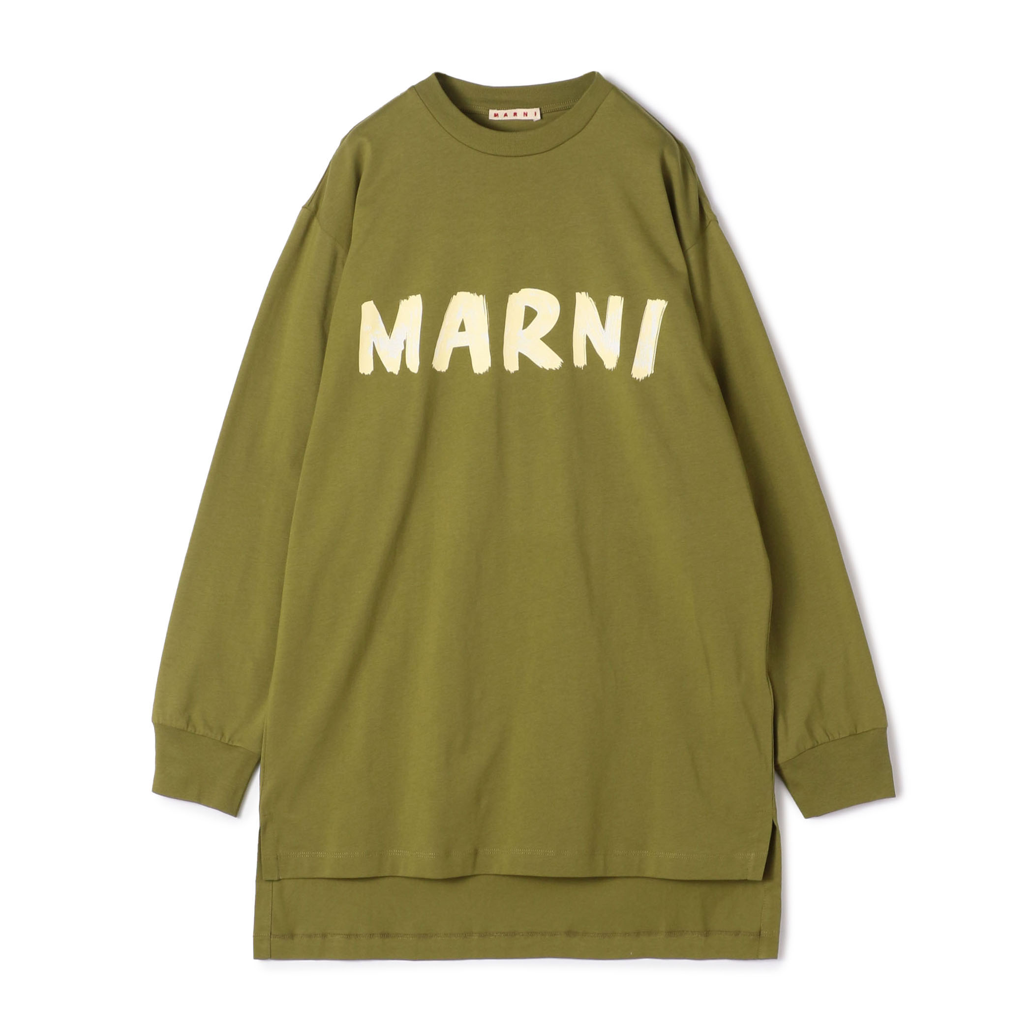 MARNI ロゴカットソー / ロングTシャツ-