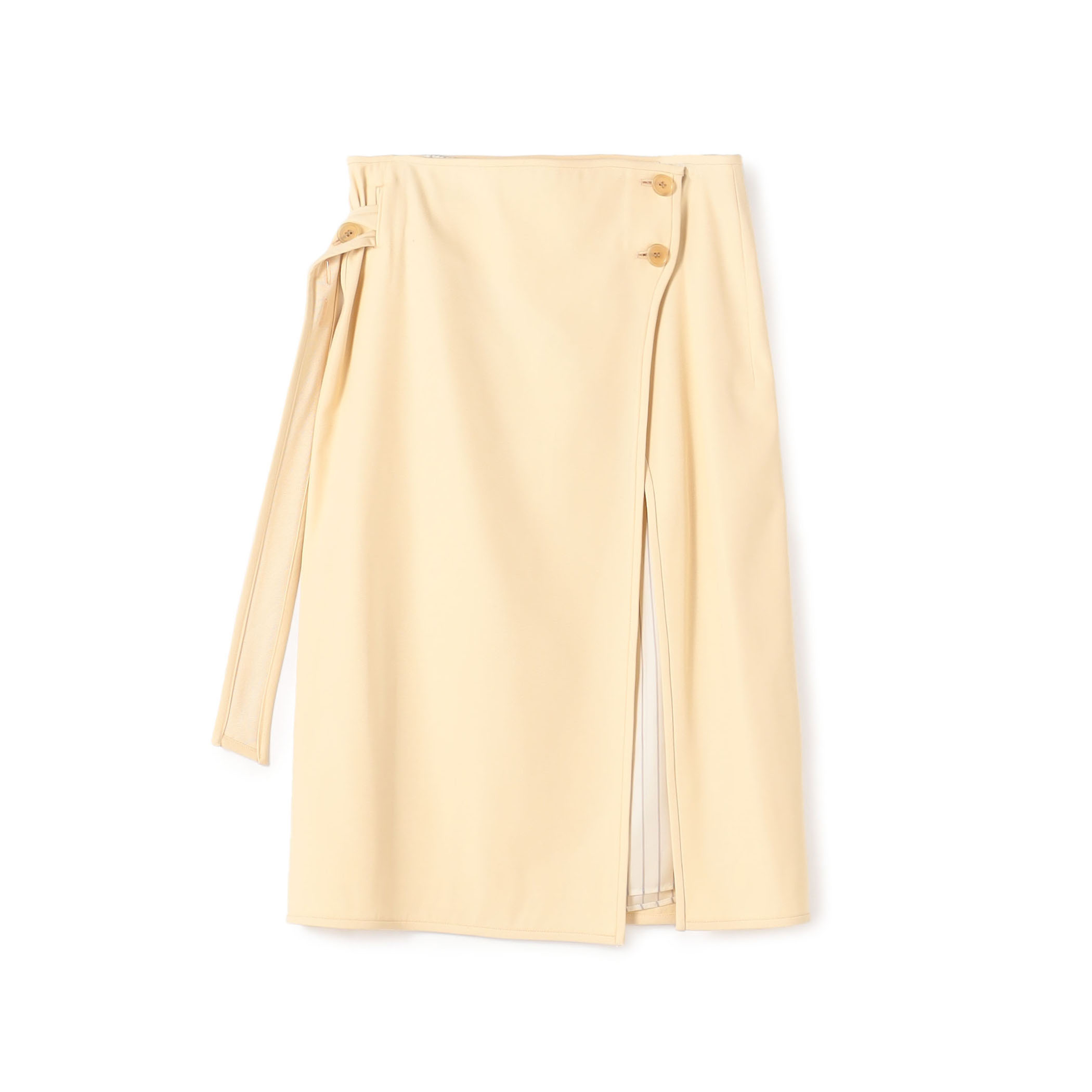 ウールレーヨンツイル オーバースカート