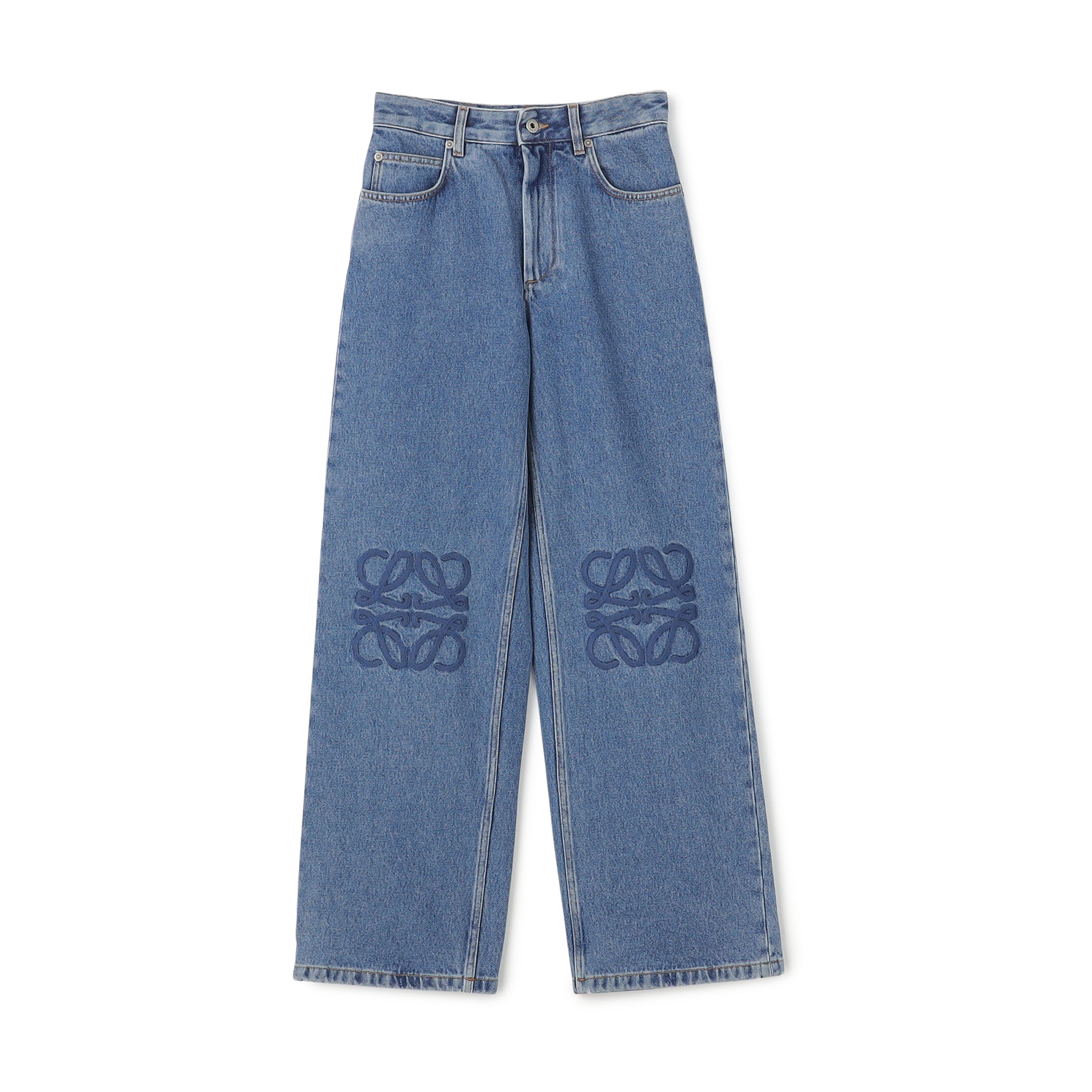 LOEWE ANAGRAM BAGGY JEANS