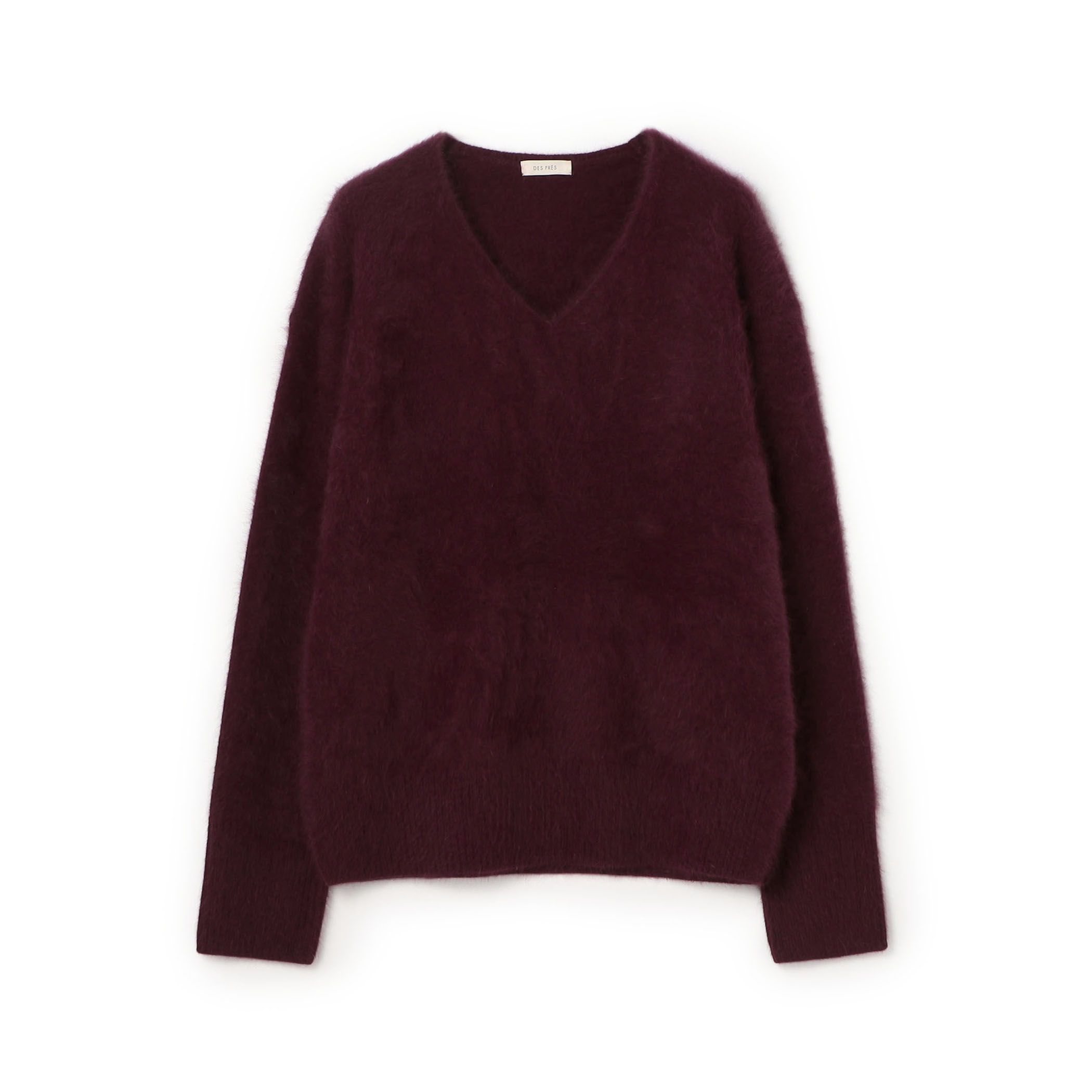 【WEB先行予約】フォックスカシミヤブレンド Vネックプルオーバー