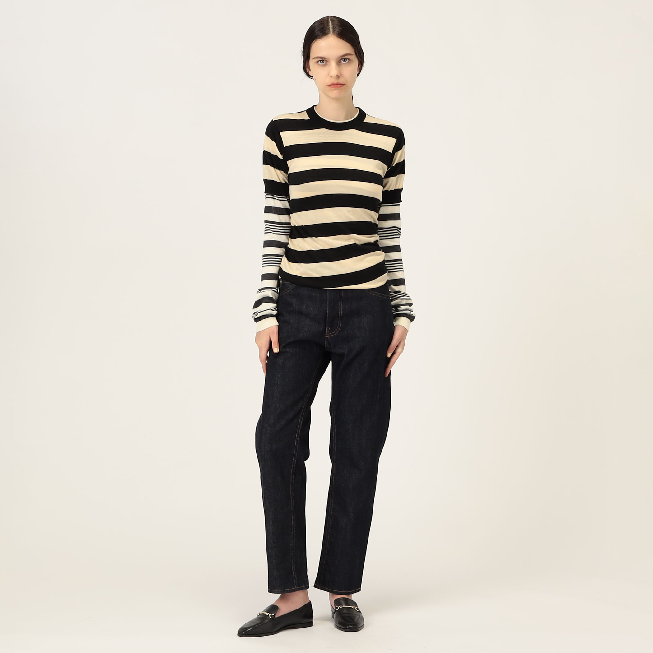 MARNI ROUNDNECK ボーダートップス｜トゥモローランド 公式サイト