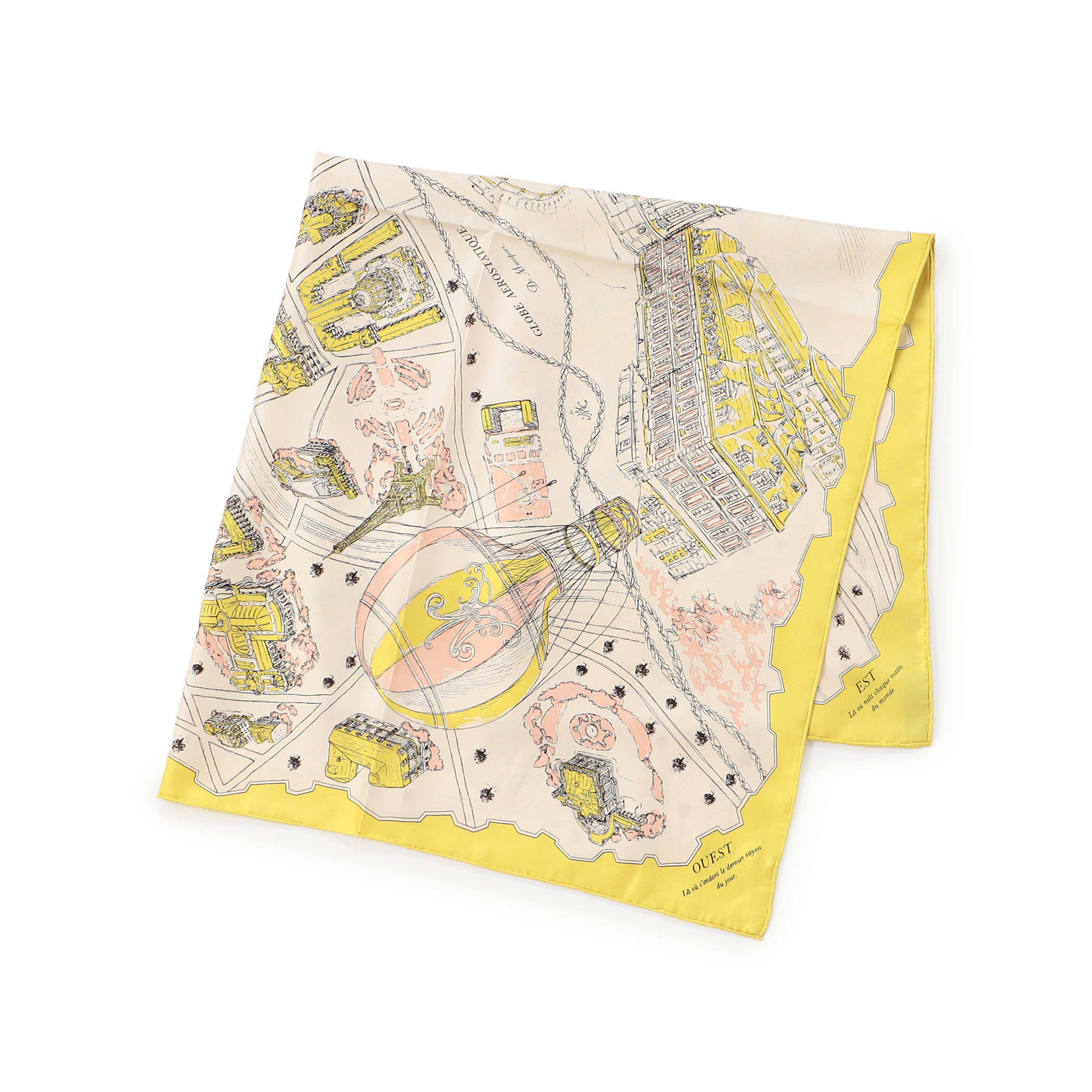 MANIPURI PARIS シルクスカーフ