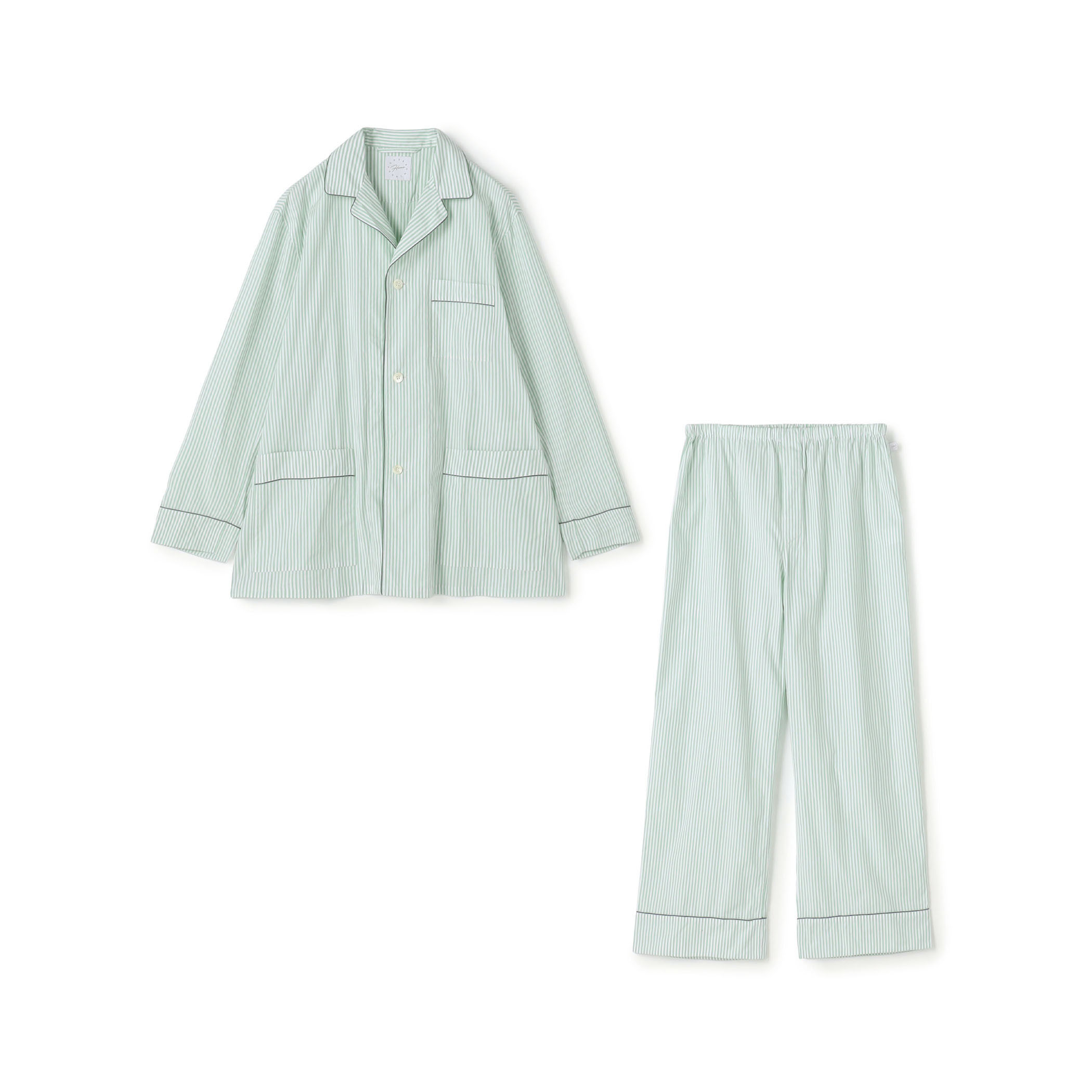 コットンブロードストライプ パジャマ（メンズ）