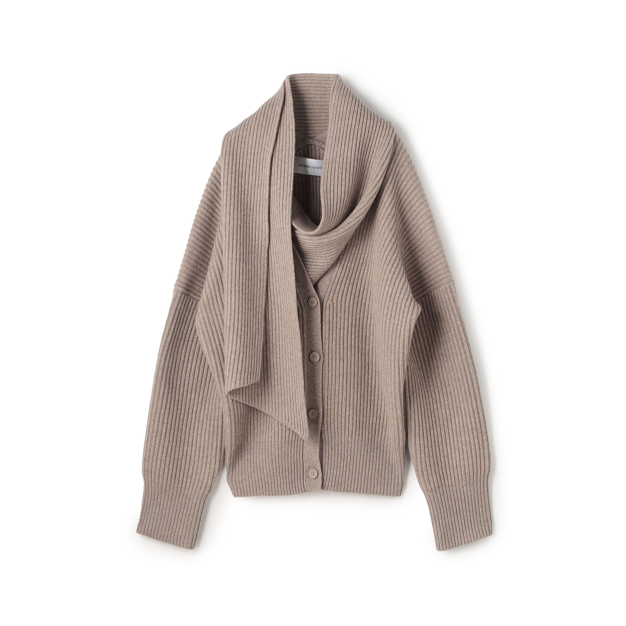 Christian Wijnants KHRAMI-SCARF カーディガン