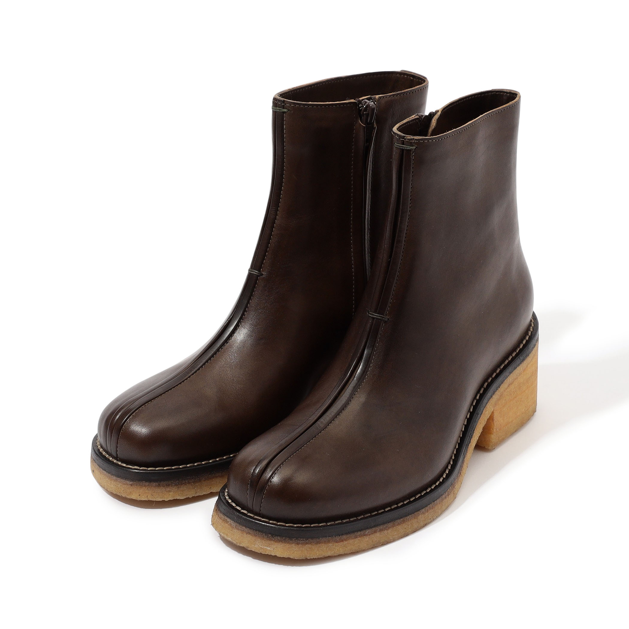 LEMAIRE WOMAN PIPED HEELED ブーツ