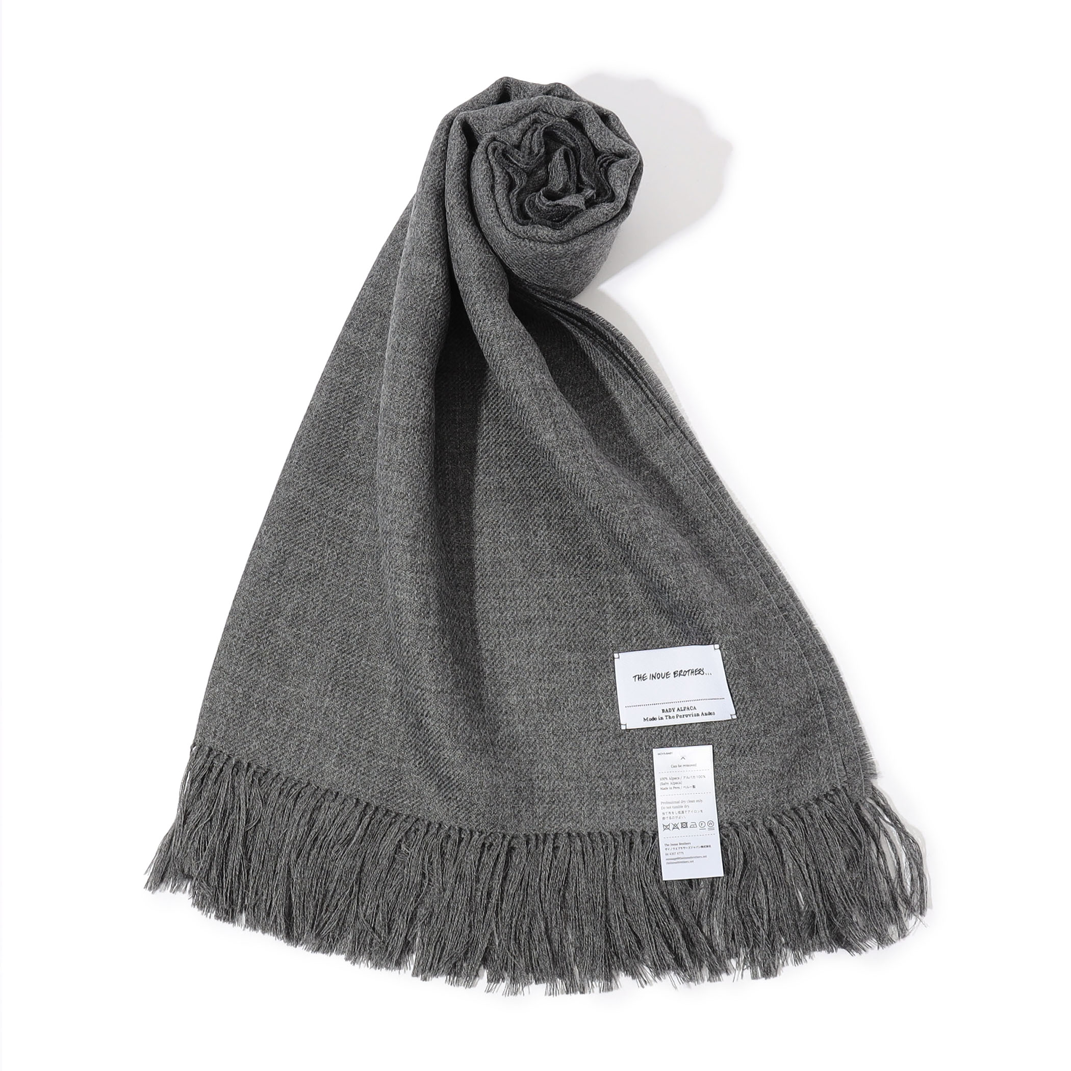 THE INOUE BROTHERS Non Brushed Large Stole｜トゥモローランド 公式通販