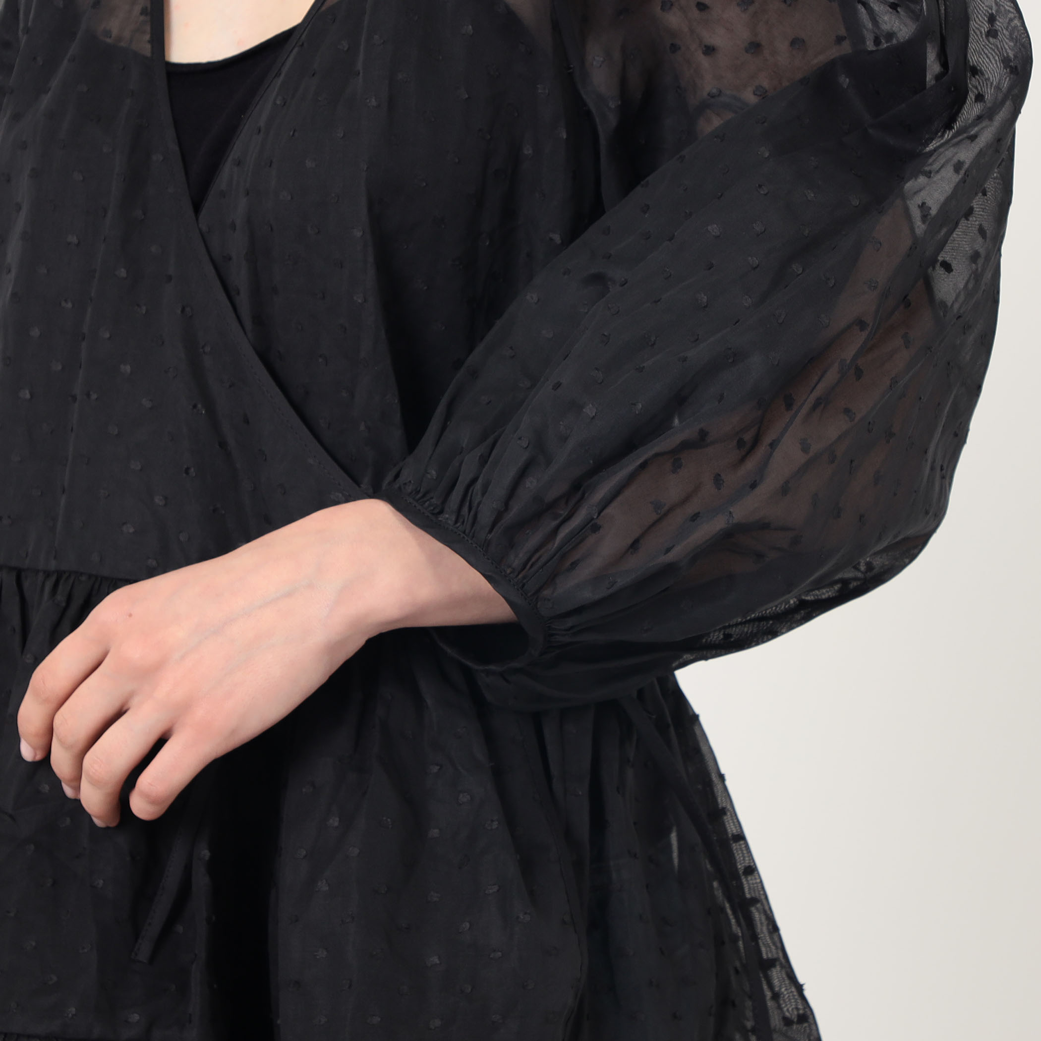 CECILIE BAHNSEN MIRABELLE DRESS ティアードワンピース 