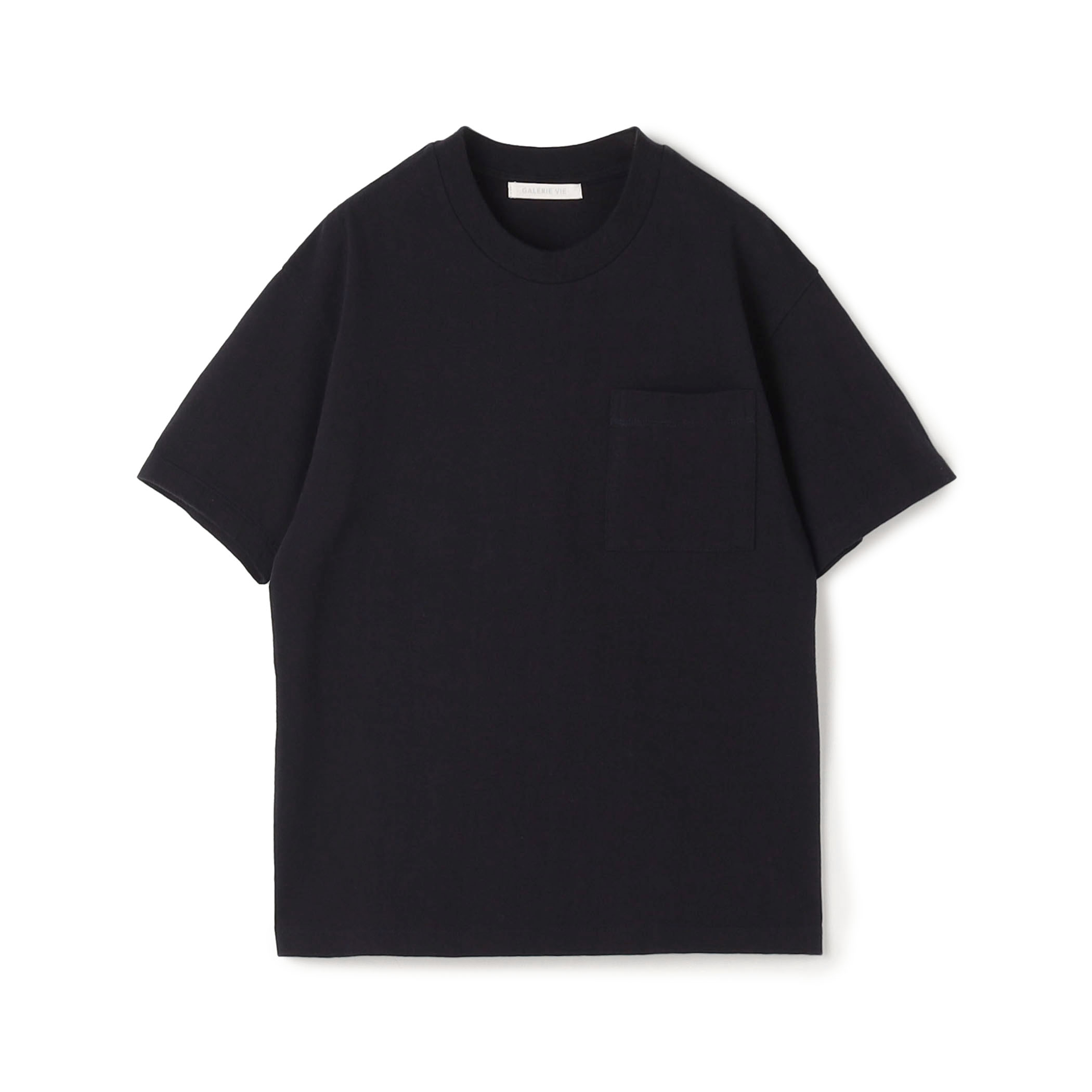 コットン吊り天竺 ハーフスリーブプルオーバー