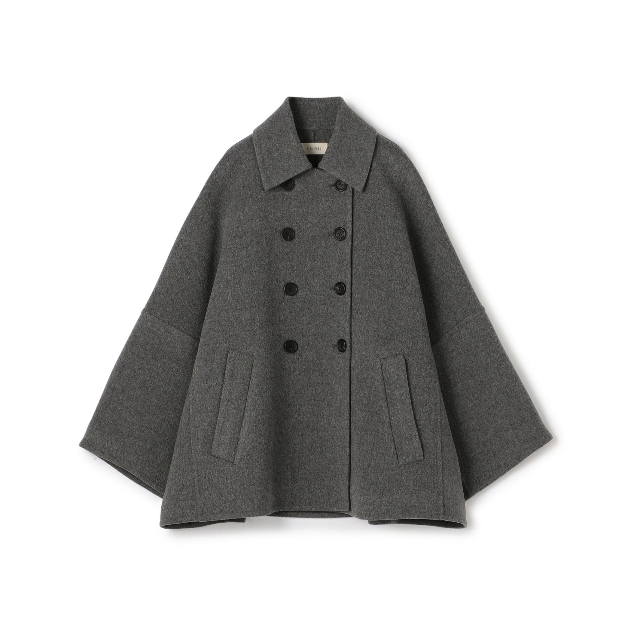 【WEB先行予約】ウールモッサ ダブルブレストミディコート
